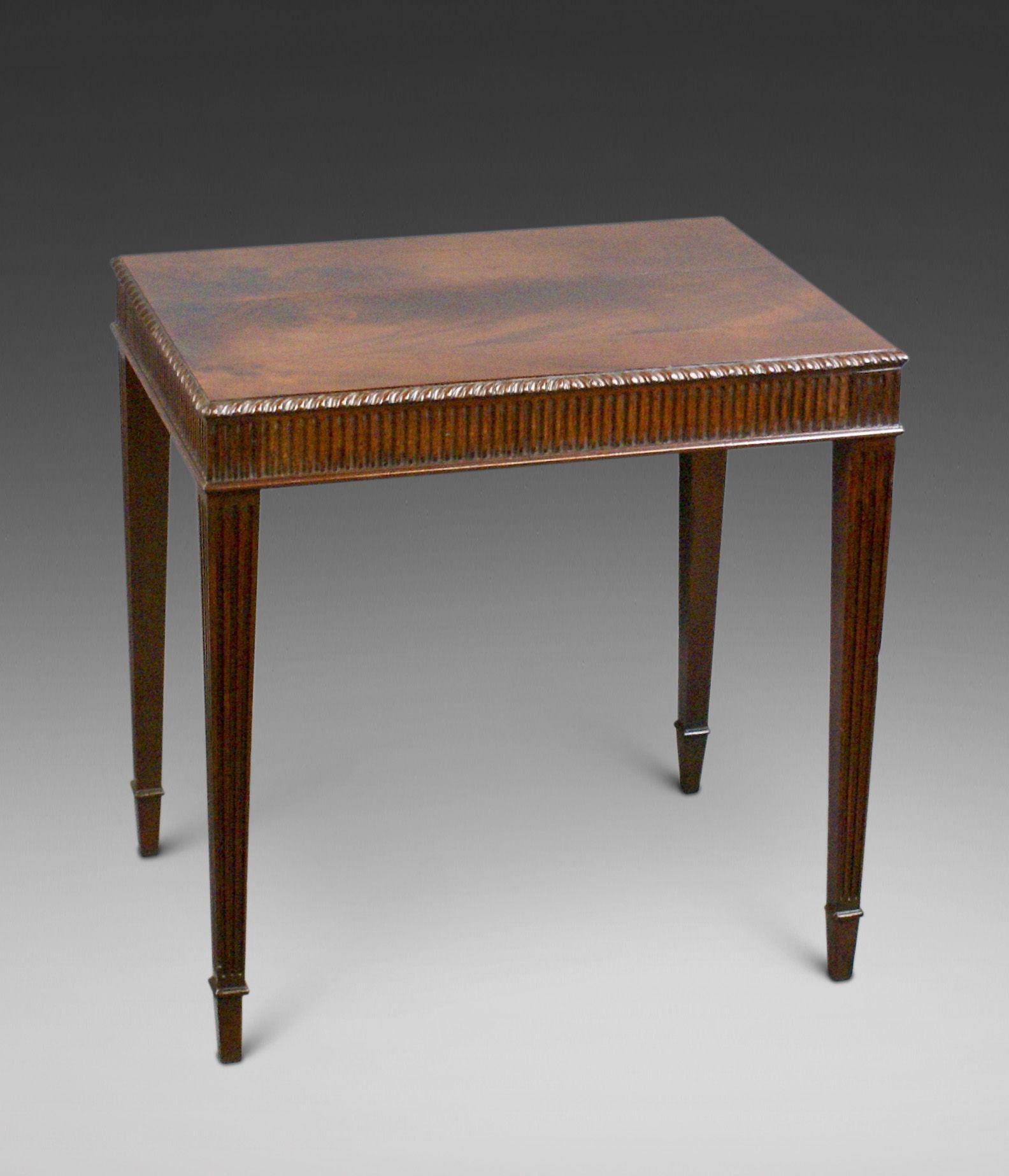 Hepplewhite Period Mahogany Side Table (1 of 6) Hepplewhite Period Mahogany Side Table (1 of 6)