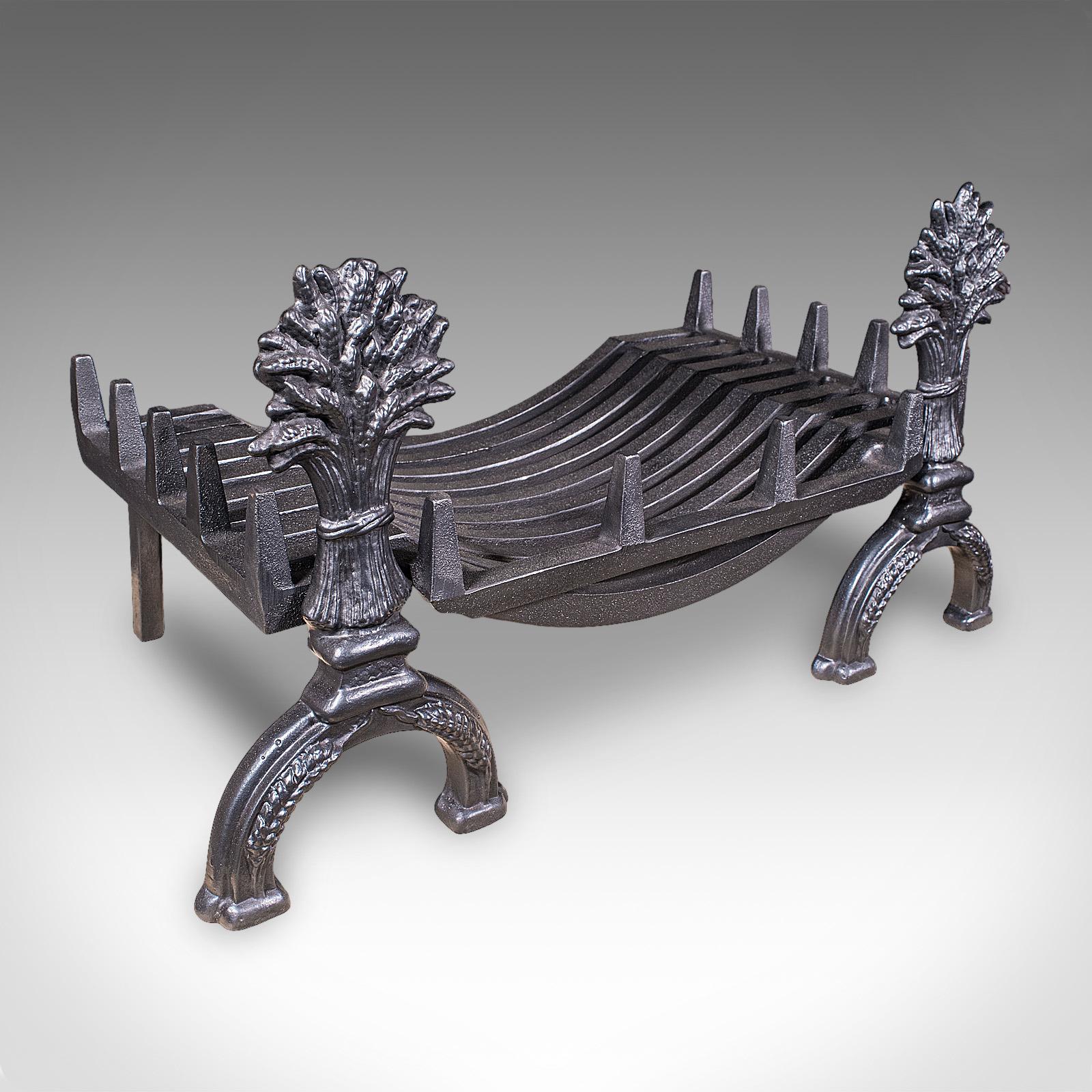 Antique Country House Fireplace Set, English, Fire Basket, Andirons, Victorian (1 of 12) Antique Country House Fireplace Set, English, Fire Basket, Andirons, Victorian (1 of 12)