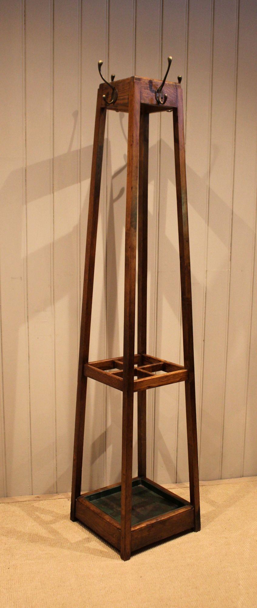 Oak Coat & Hat Stand (1 of 12)