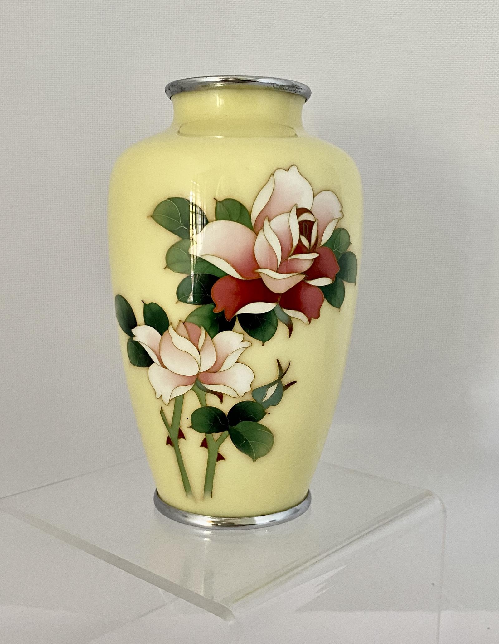 Cloisonne Vase by Ando c.1920 (1 of 8)