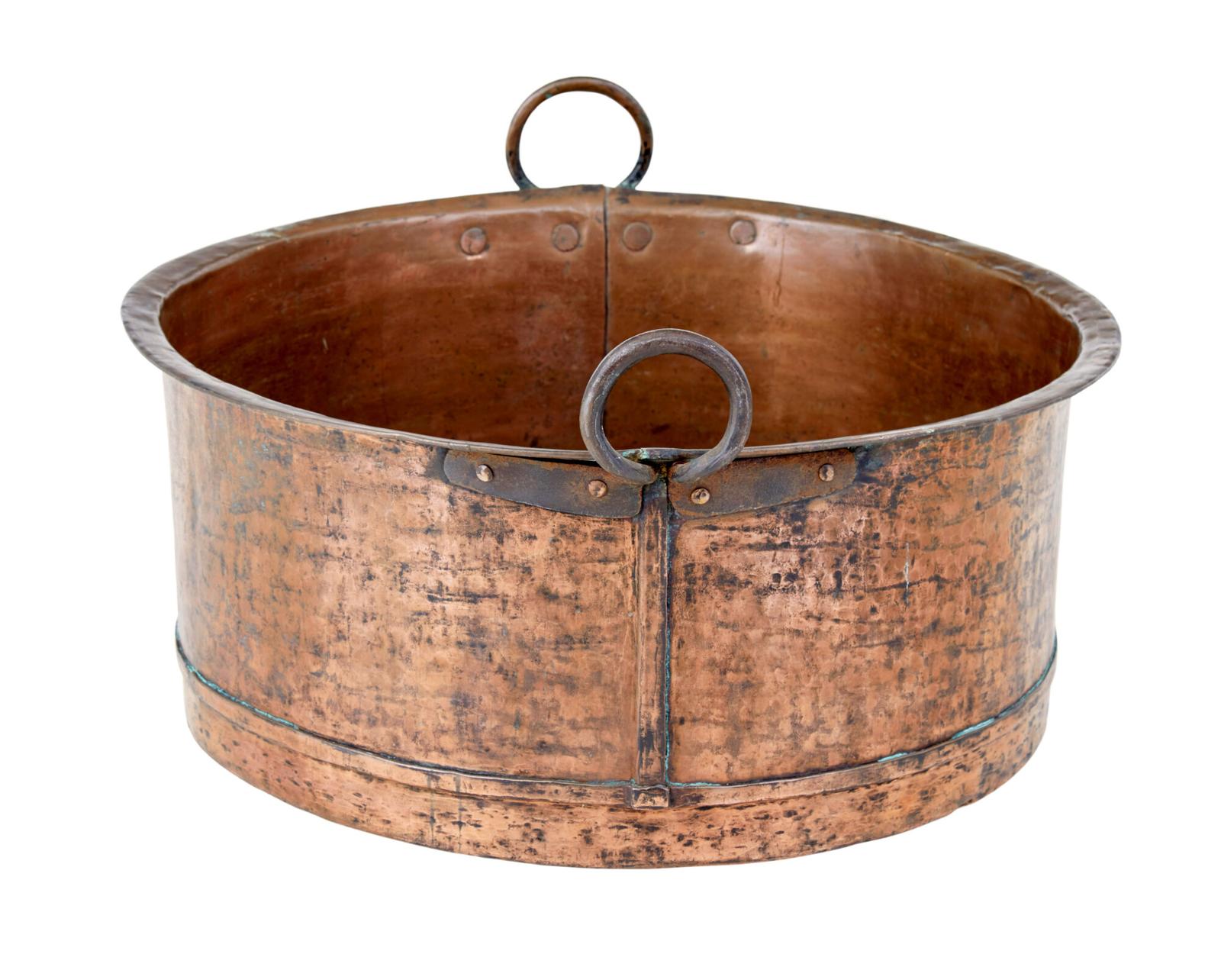 Mid 19th Century Copper Cooking Vessel (1 of 5)