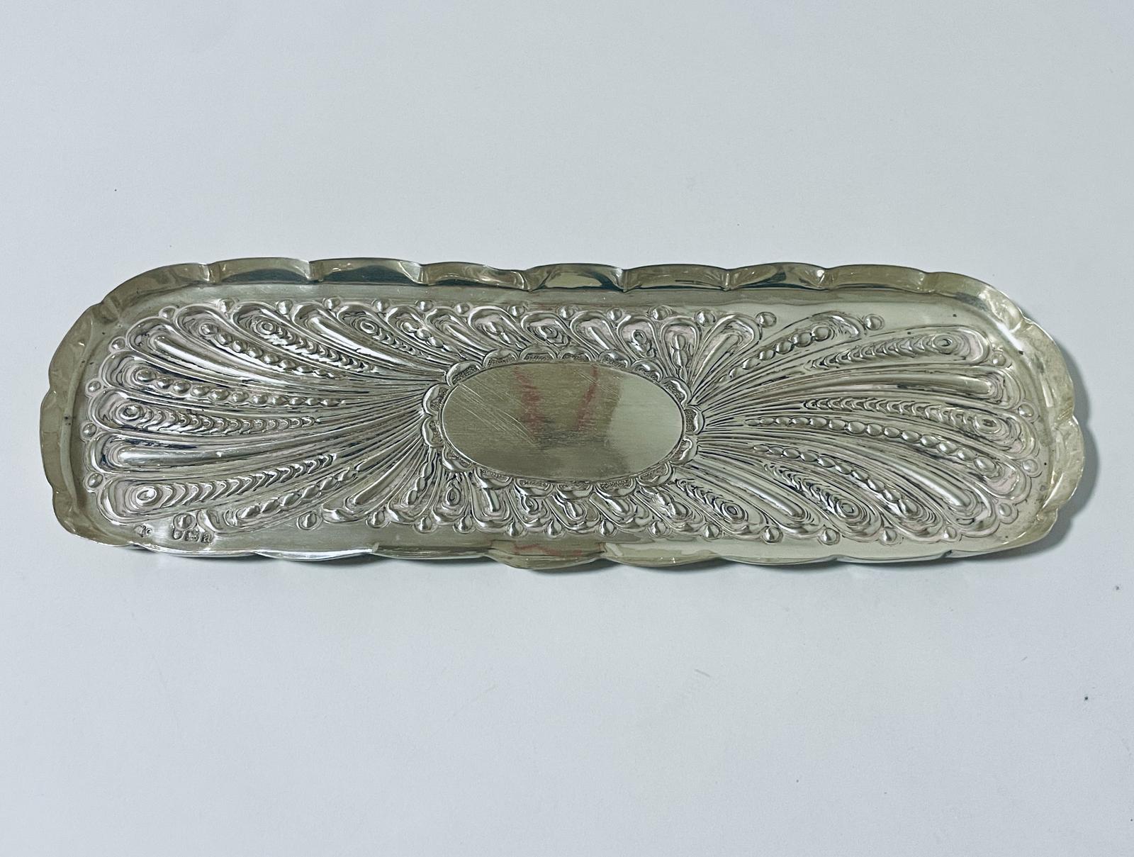 Victorian Silver Pin Tray (1 of 9) Victorian Silver Pin Tray (1 of 9)