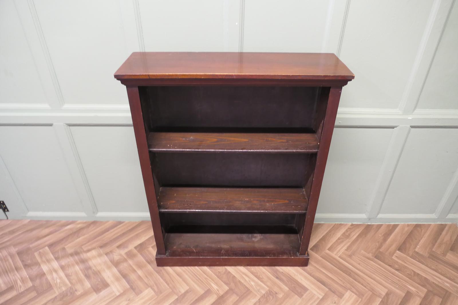 A Good Victorian Open Bookcase (1 of 5)