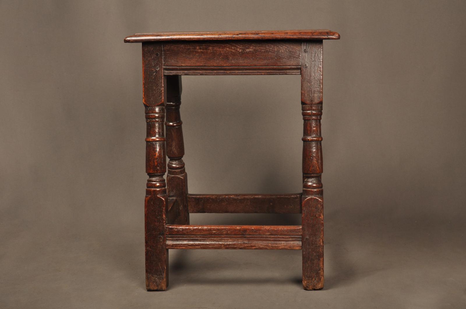 A Superb Mid 18th Century Oak Joint Stool (1 of 12) A Superb Mid 18th Century Oak Joint Stool (1 of 12)
