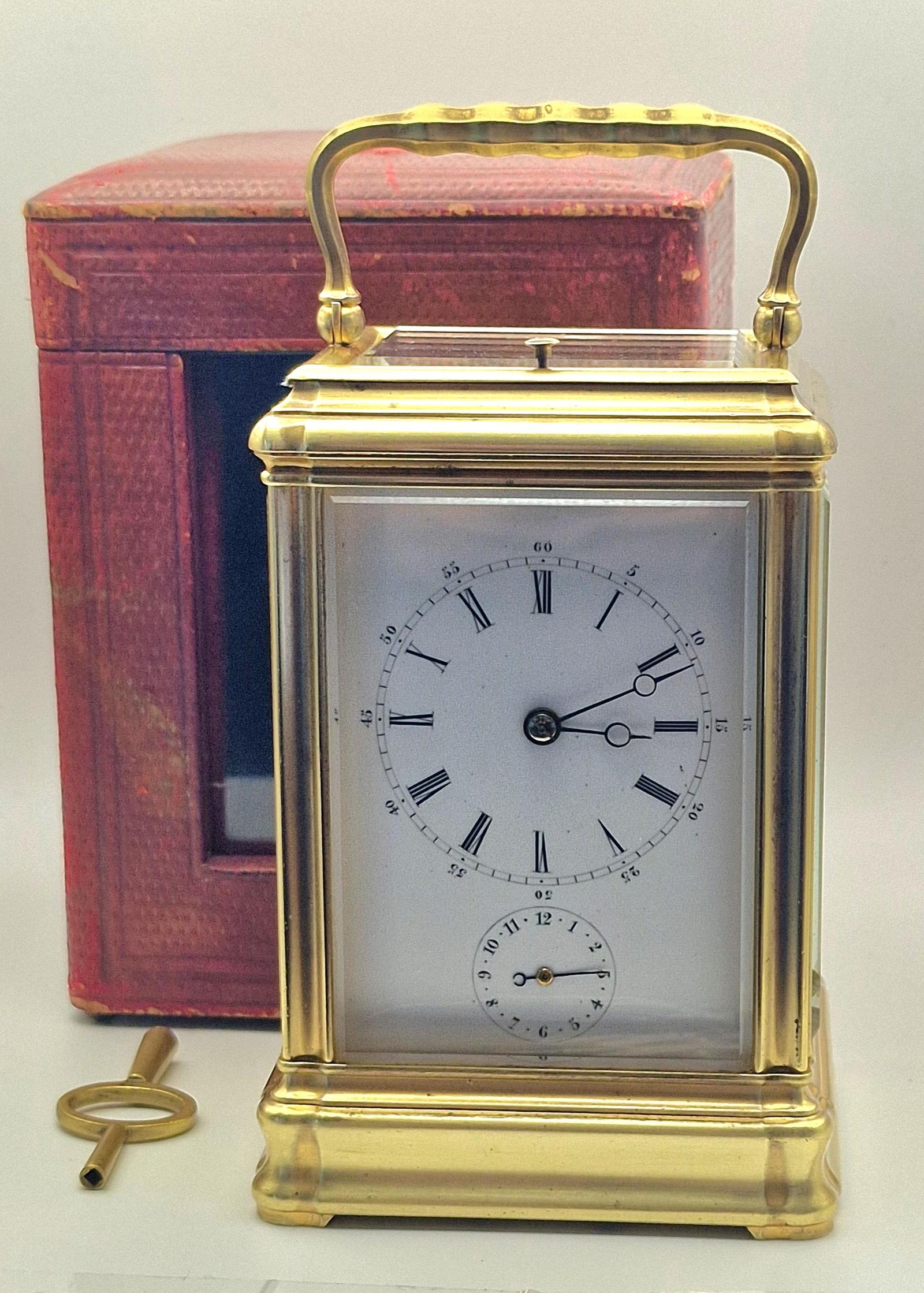 Drocourt Striking & Repeating Gorge Case Carriage Clock (1 of 7) Drocourt Striking & Repeating Gorge Case Carriage Clock (1 of 7)