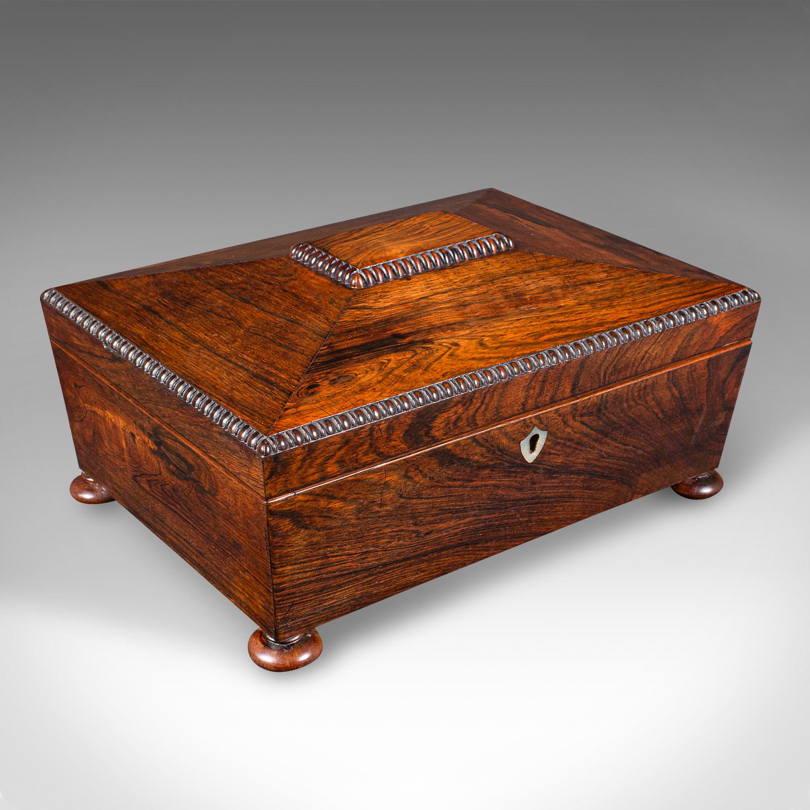 Antique Sarcophagus Keepsake Box, English, Velvet Lined, Glove Case c.1830 (1 of 10) Antique Sarcophagus Keepsake Box, English, Velvet Lined, Glove Case c.1830 (1 of 10)