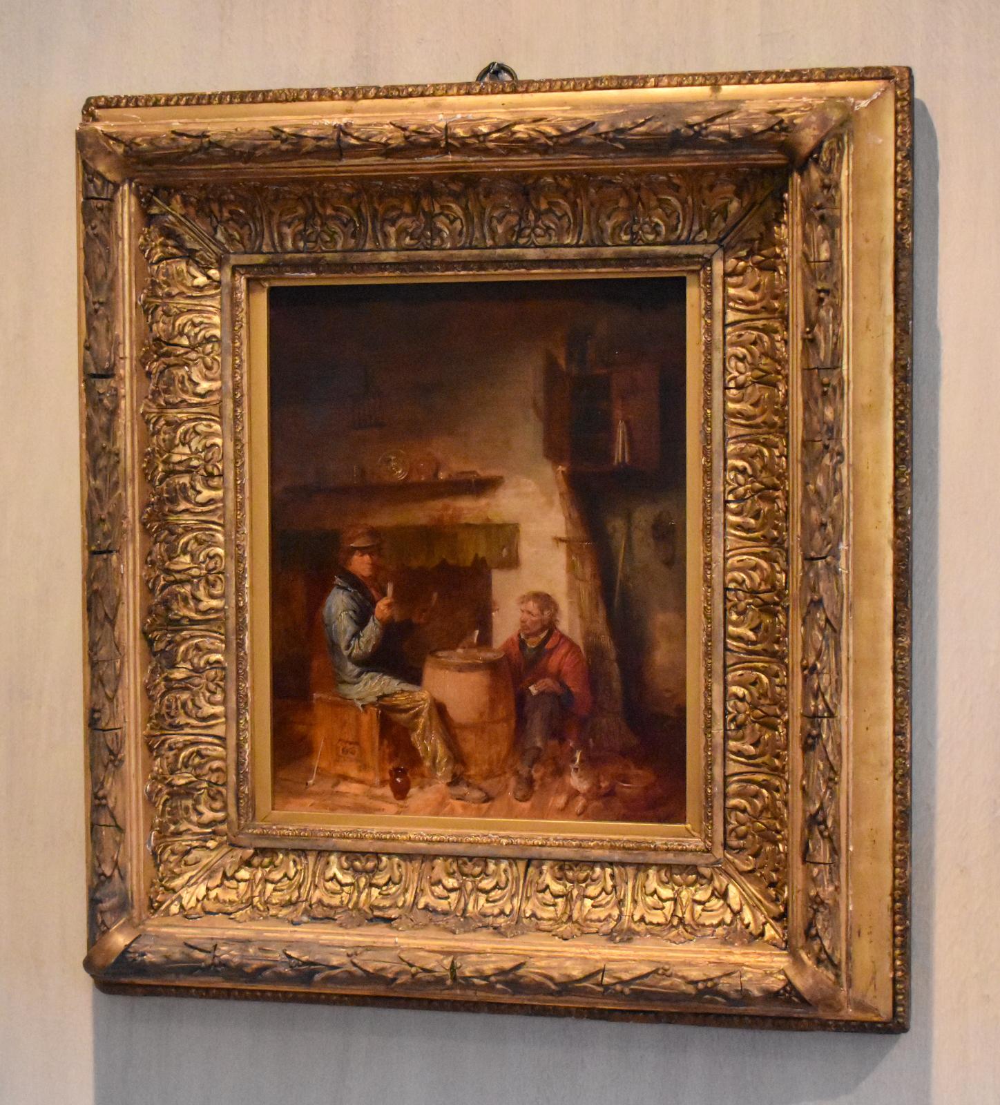 Superb oil painting by Edmund Bristow (1787-1876) (1 of 11) Superb oil painting by Edmund Bristow (1787-1876) (1 of 11)