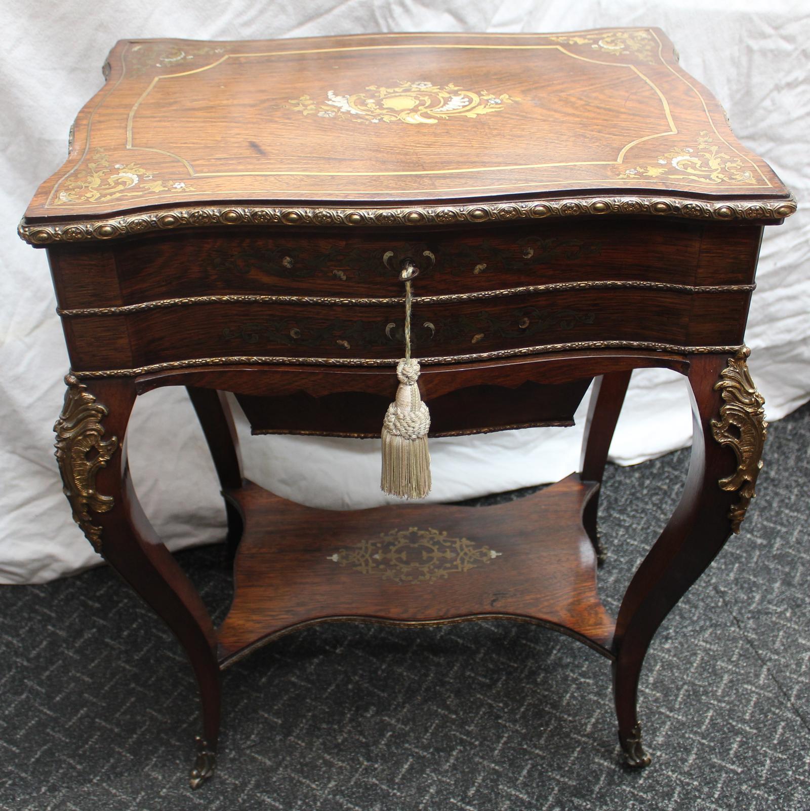 Antique French Work Table (1 of 12)