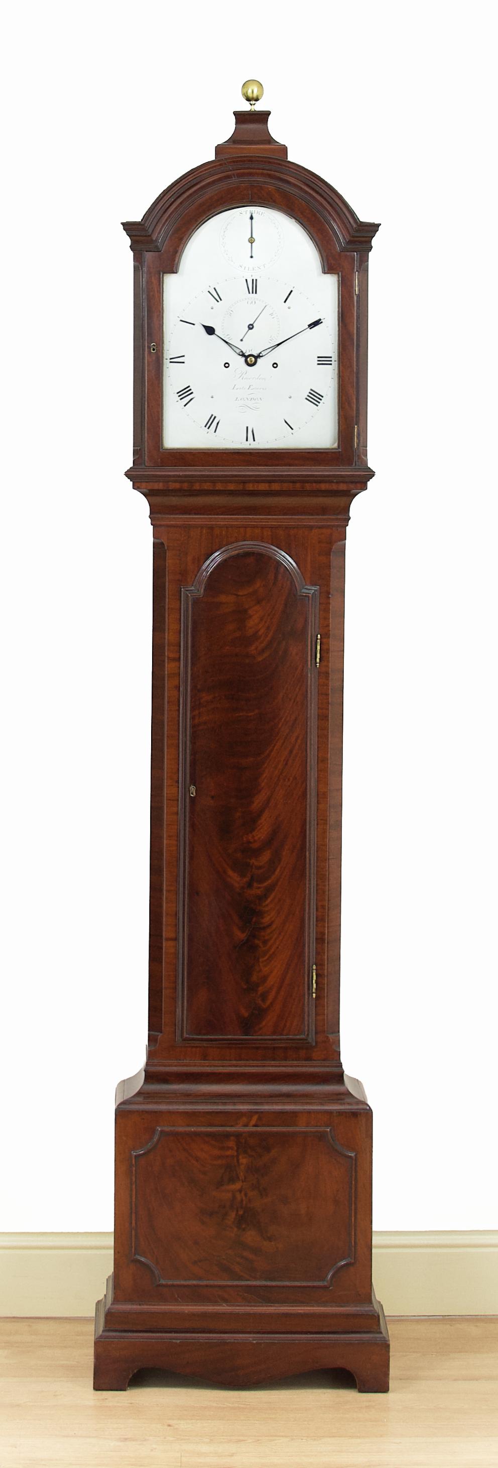 George III Regulator Longcase Clock by Recordon of London (1 of 17) George III Regulator Longcase Clock by Recordon of London (1 of 17)