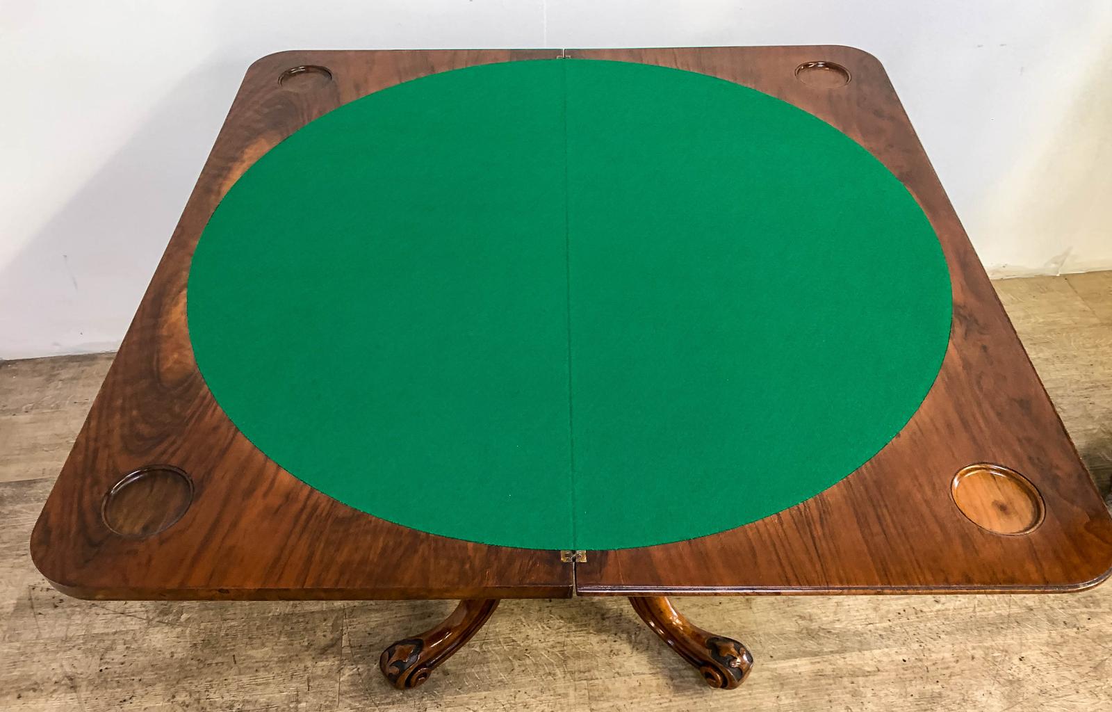 Quality Victorian Burr Walnut Games Table (1 of 11) Quality Victorian Burr Walnut Games Table (1 of 11)