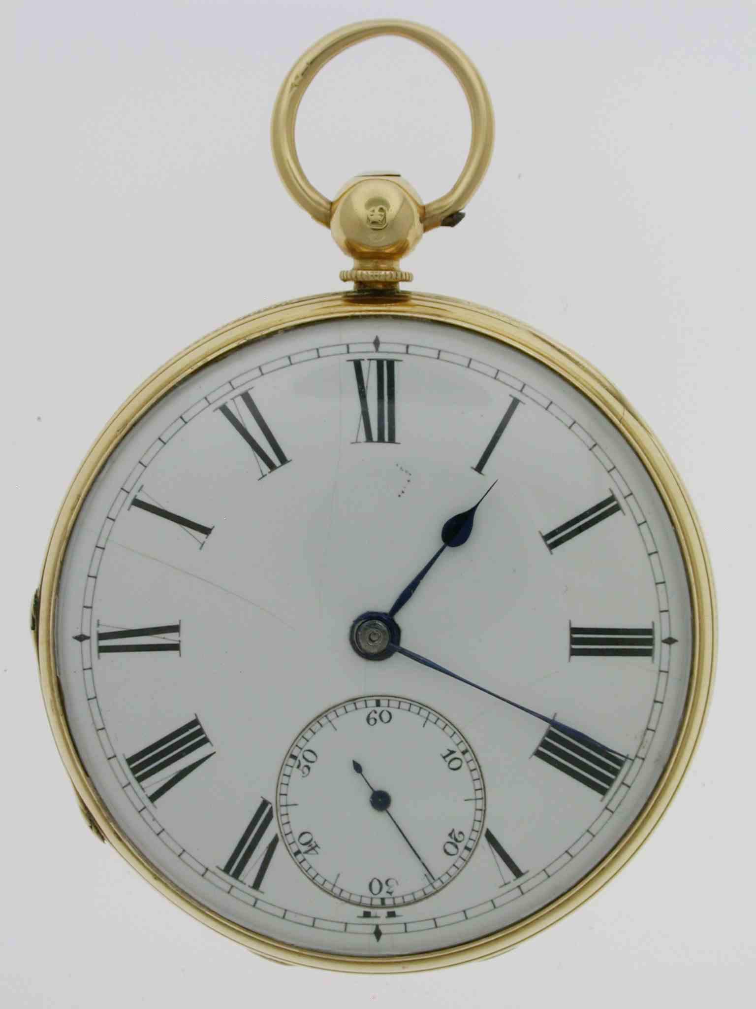 18Kt Yellow Gold Open Face Pocket Watch Hallmarked London 1857 (1 of 7) 18Kt Yellow Gold Open Face Pocket Watch Hallmarked London 1857 (1 of 7)