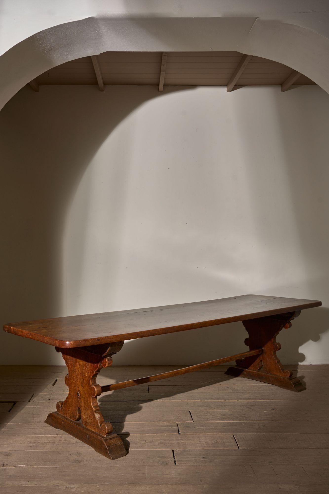 19th Century 2 Planked Oak Refectory Table (1 of 7) 19th Century 2 Planked Oak Refectory Table (1 of 7)