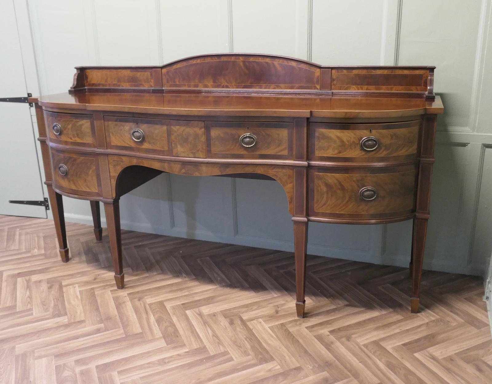19th Century Bow Front Dresser (1 of 9) 19th Century Bow Front Dresser (1 of 9)