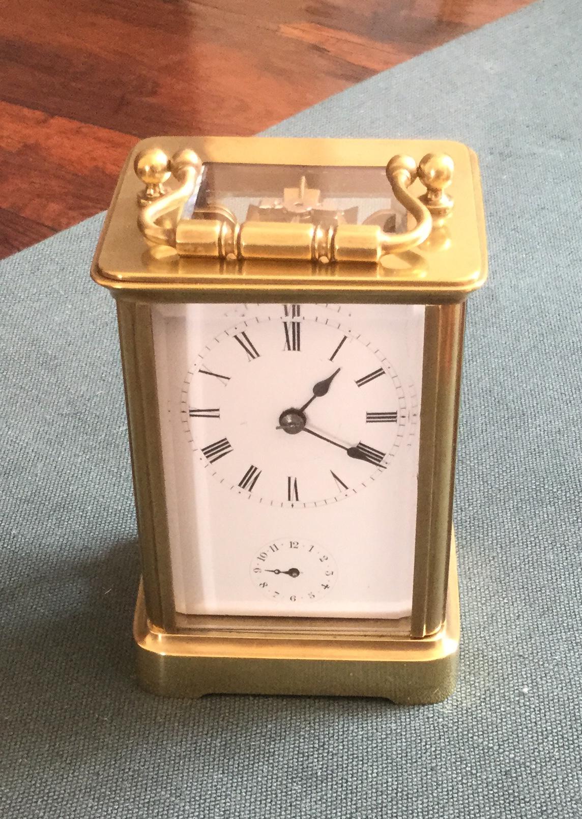 French Timepiece Carriage Alarm Clock (1 of 4) French Timepiece Carriage Alarm Clock (1 of 4)