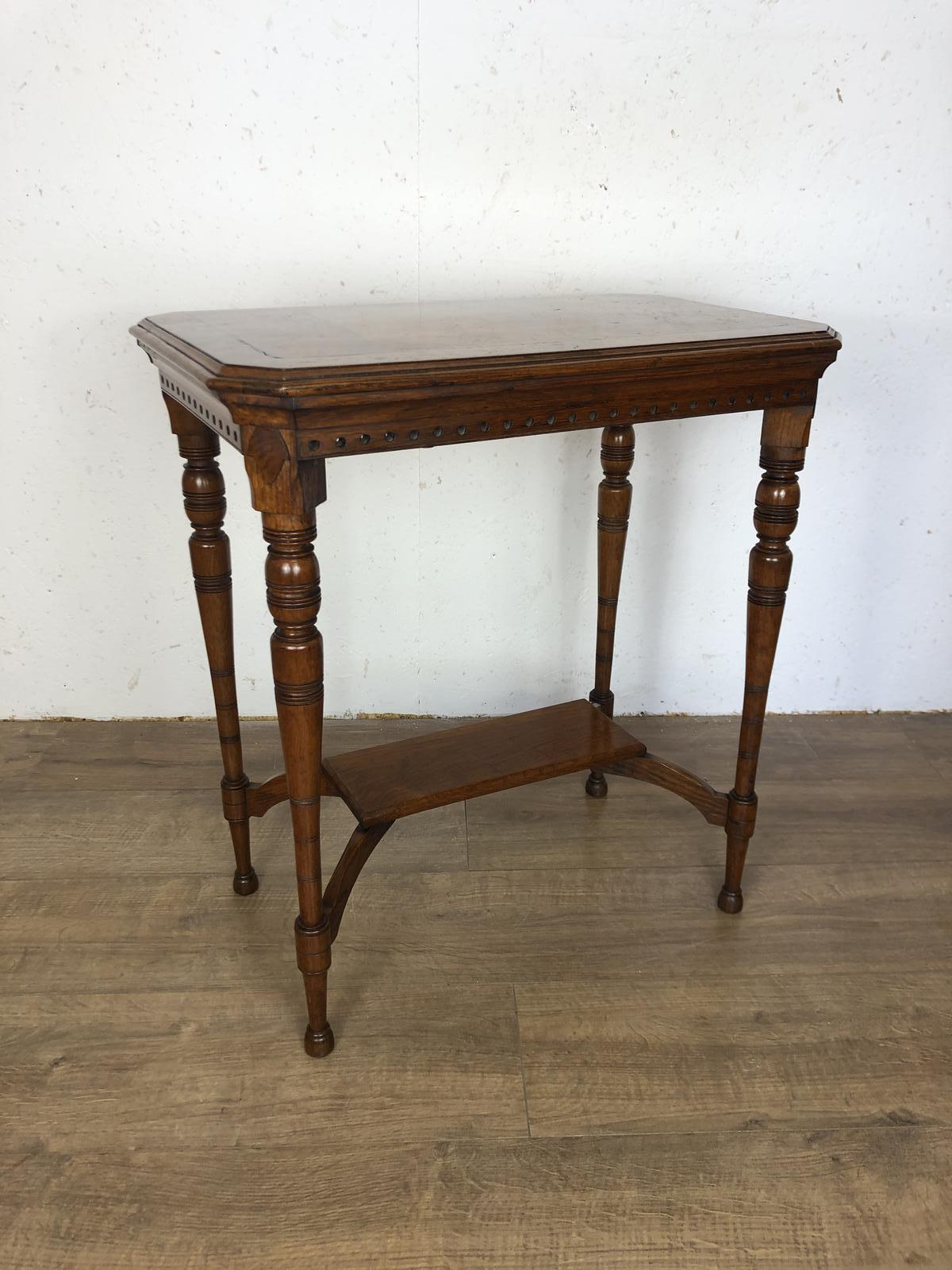 Burr oak side table (1 of 4) Burr oak side table (1 of 4)