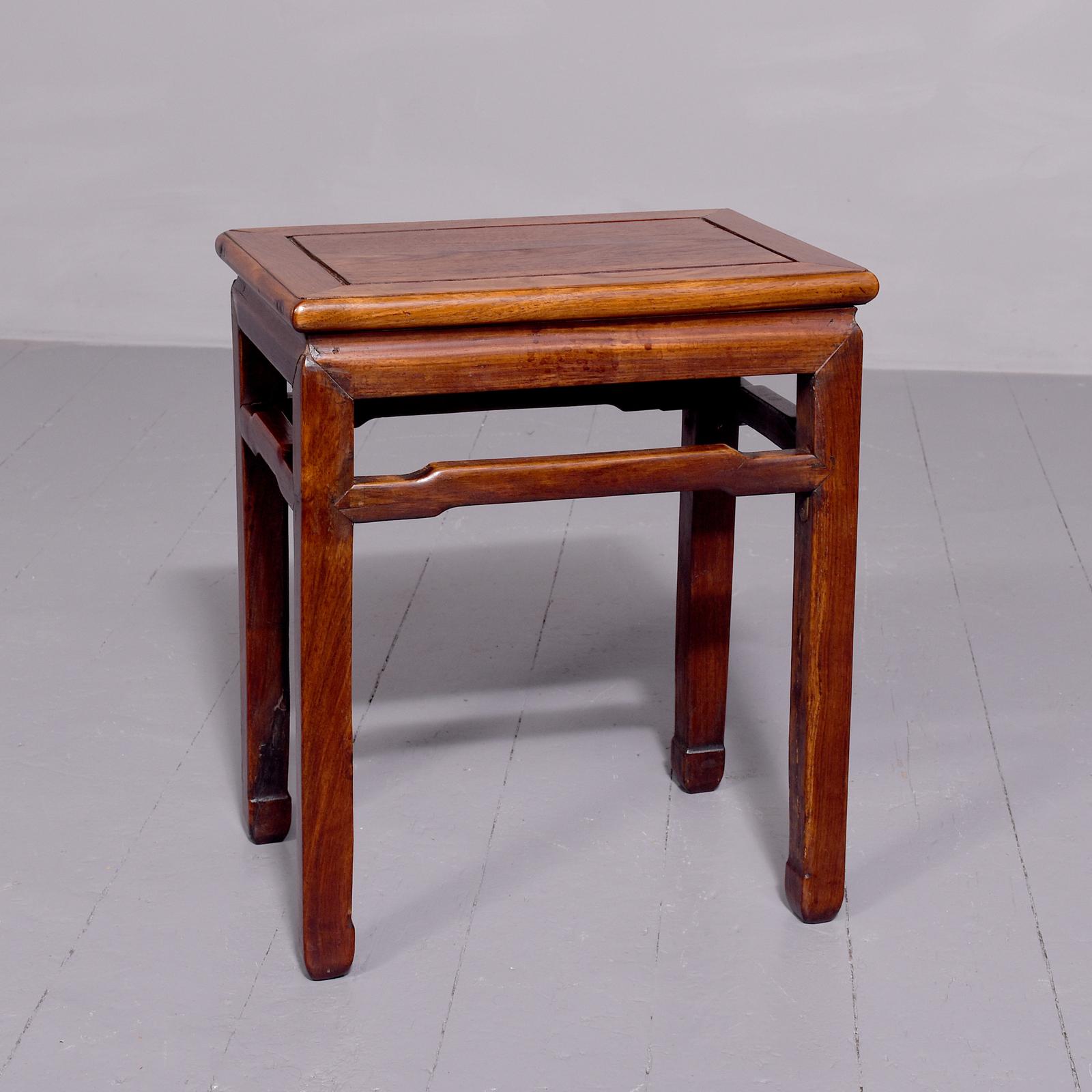 Qing Period Hongmu Chinese Low Occasional Table (1 of 5)