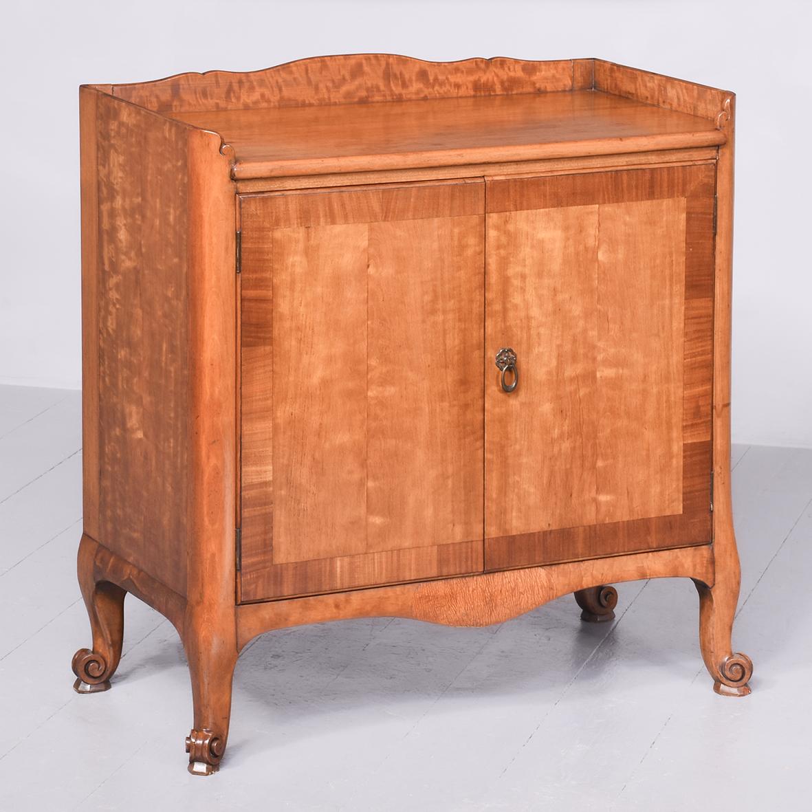 Whytock & Reid of Edinburgh Satin-Birch Side Cabinet (1 of 11)
