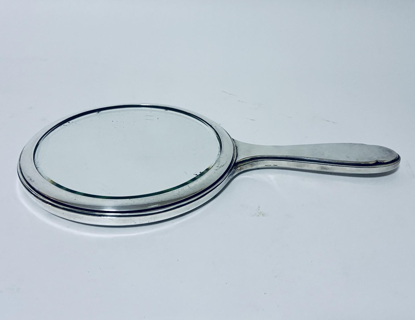 Antique Silver Hand Mirror (1 of 9) Antique Silver Hand Mirror (1 of 9)