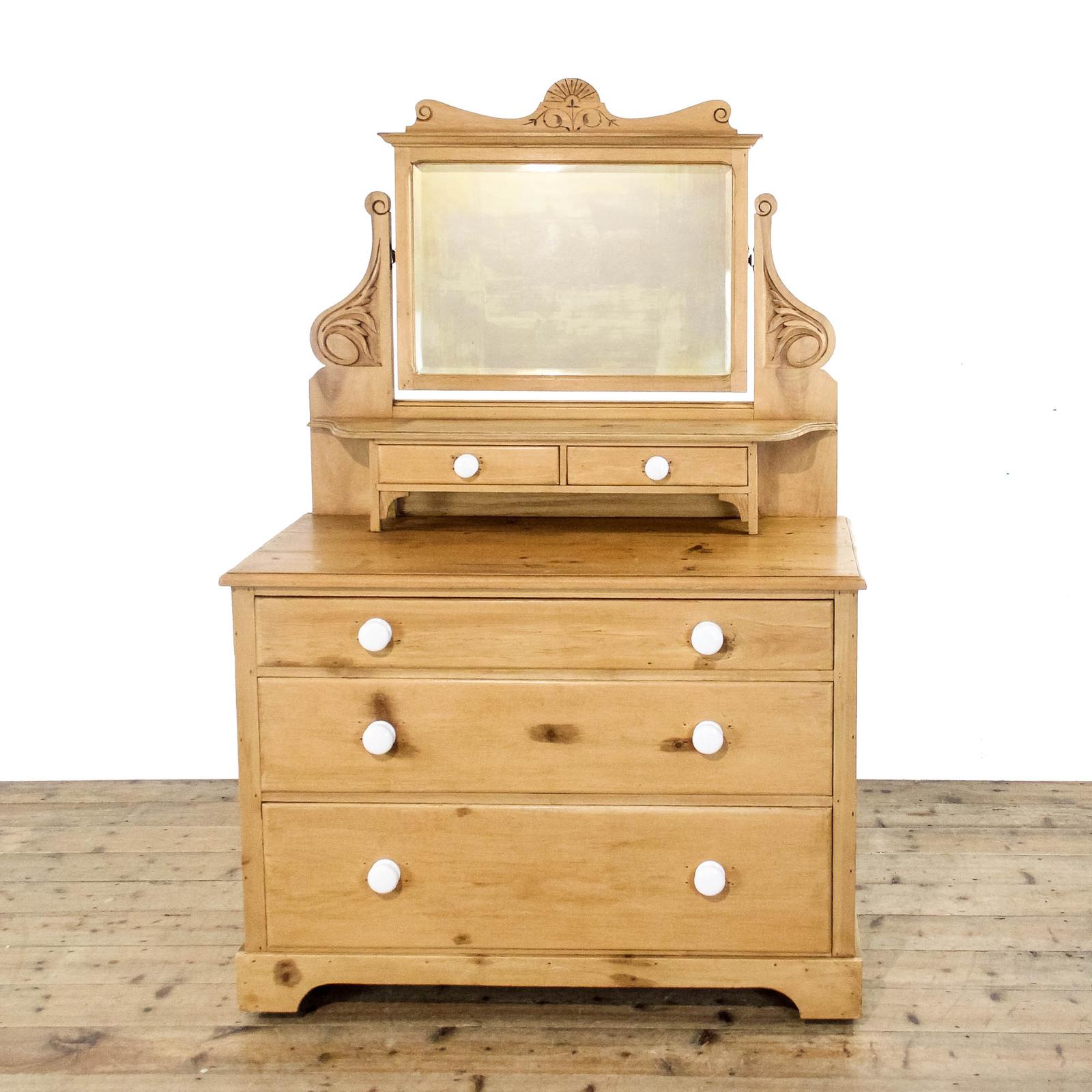 Antique Victorian Pine Dressing Table (1 of 9)
