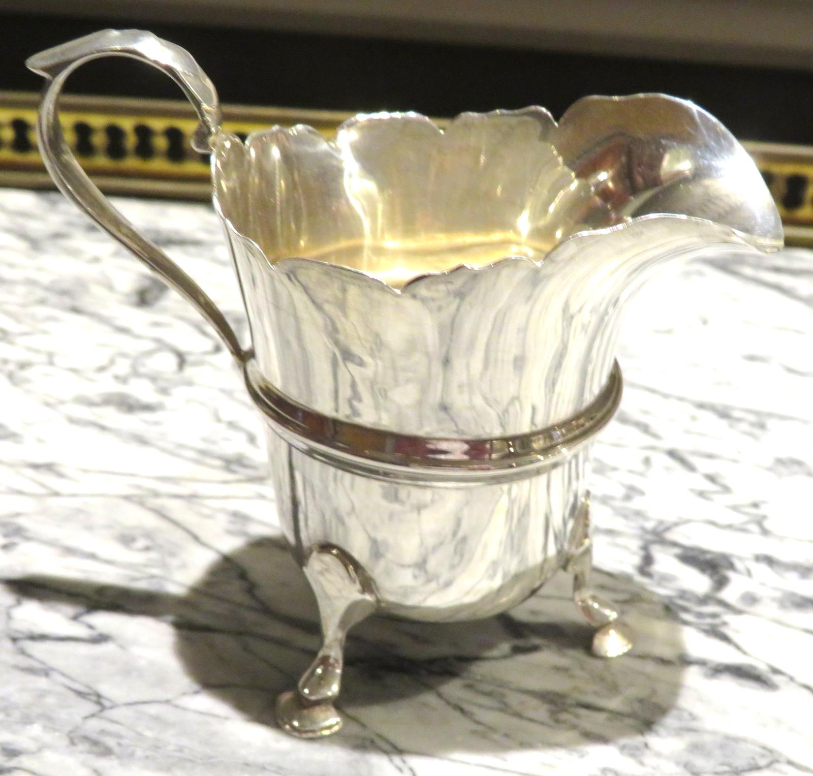 Hallmarked Silver Milk or Cream Jug (1 of 3)