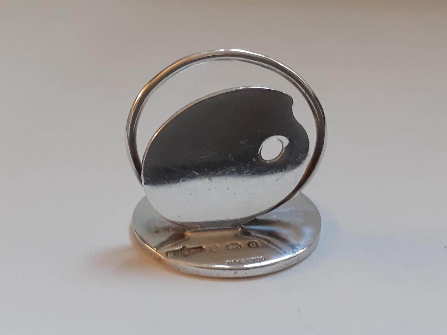 Novelty Edwardian Silver Menu Holder (1 of 6) Novelty Edwardian Silver Menu Holder (1 of 6)