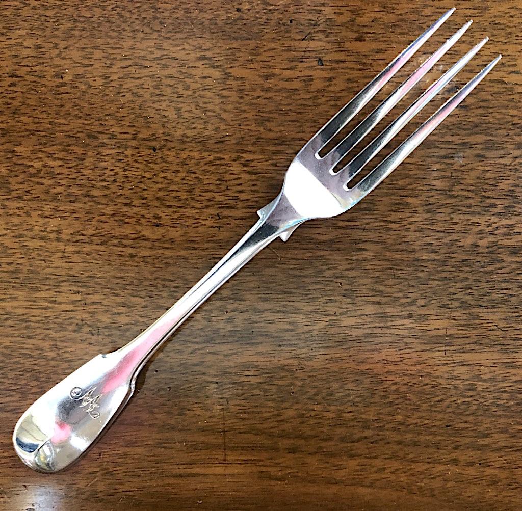Reid & Son Newcastle Silver Fork 1829 (1 of 4)