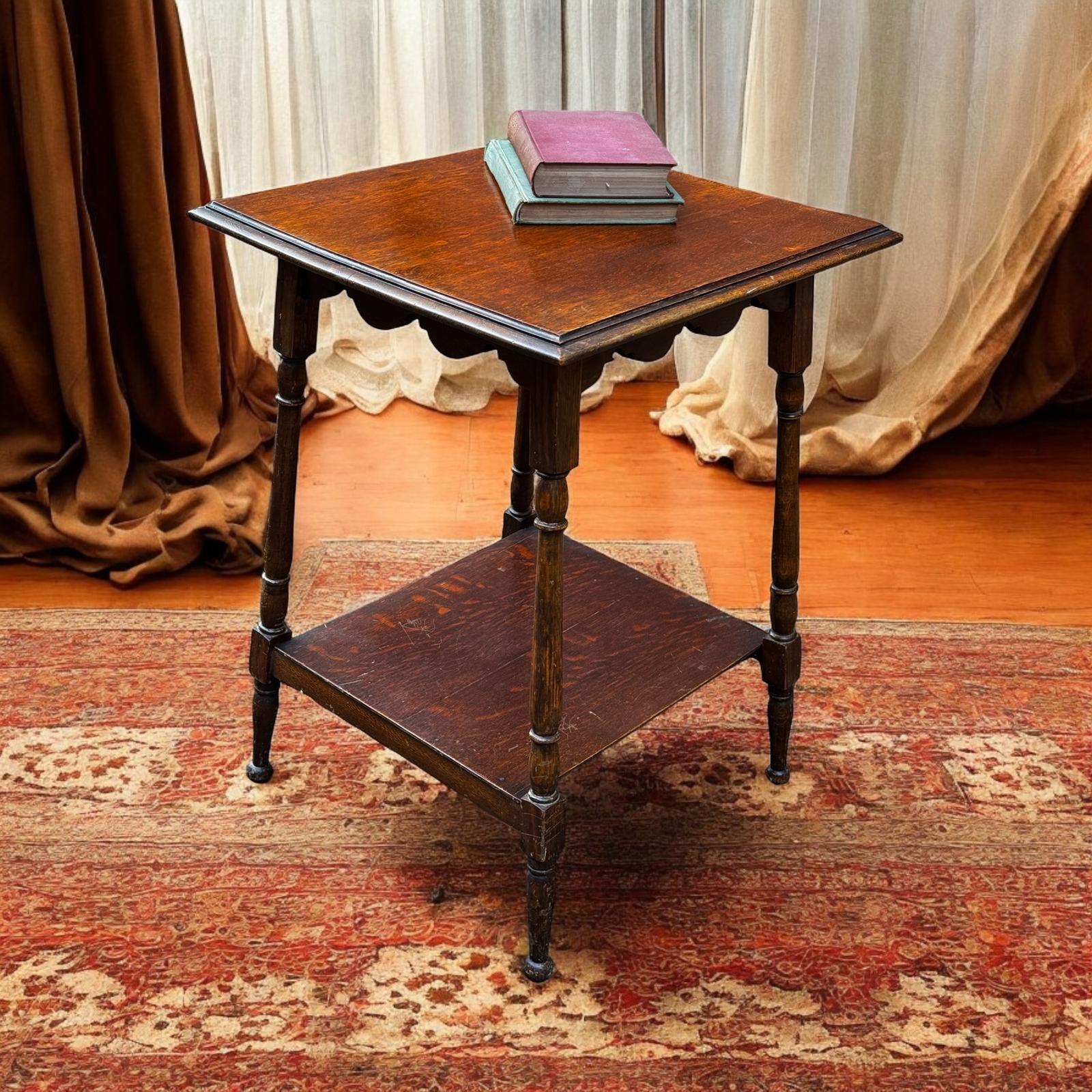 Antique Victorian Hall Table / Detailed Legs / 19th Century (1 of 8)