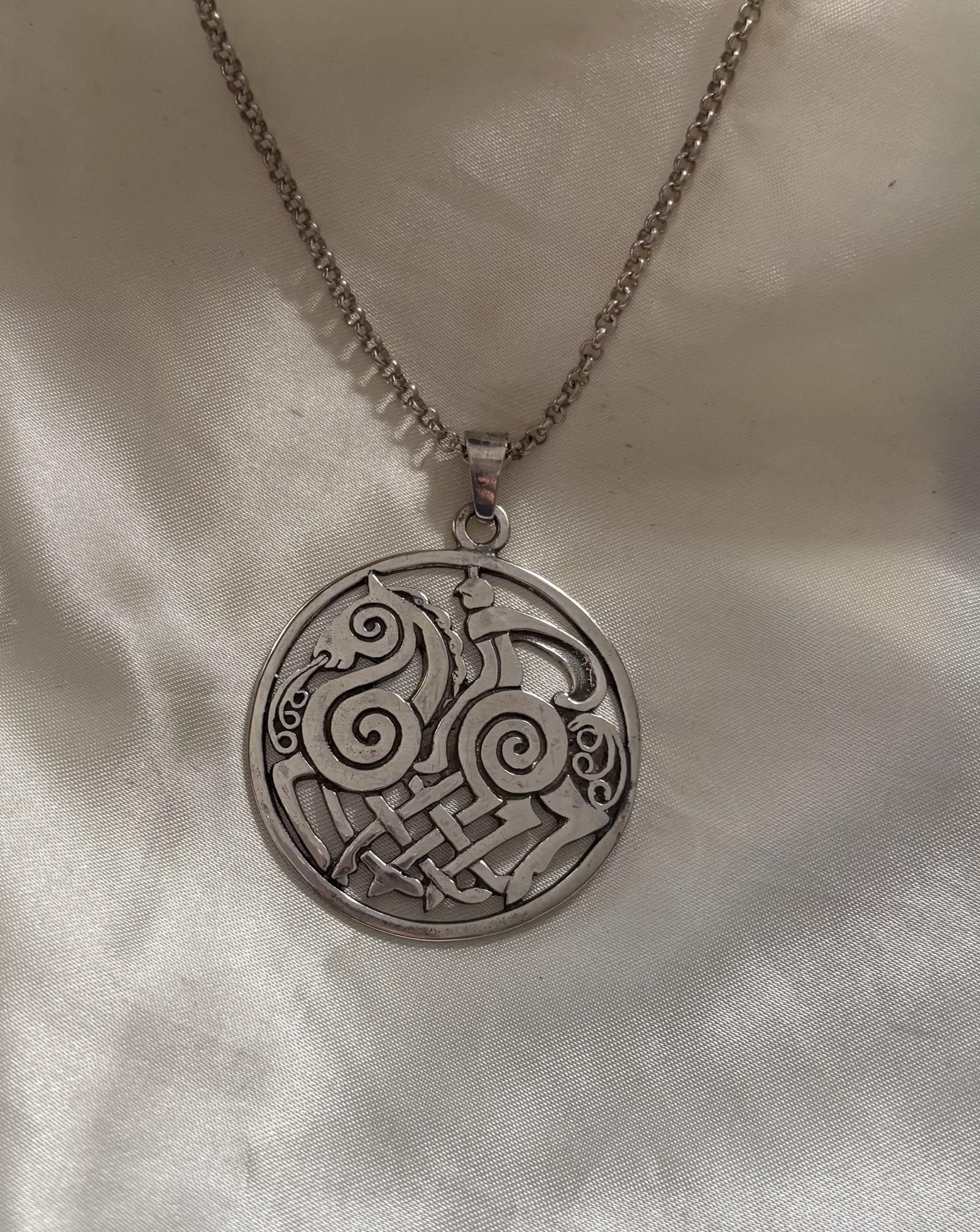 Vintage Sleipner Odins Horse Silver Pendant (1 of 3) Vintage Sleipner Odins Horse Silver Pendant (1 of 3)