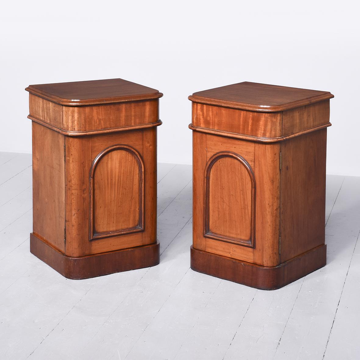 Pair of Victorian Bedside Cabinets (1 of 8)
