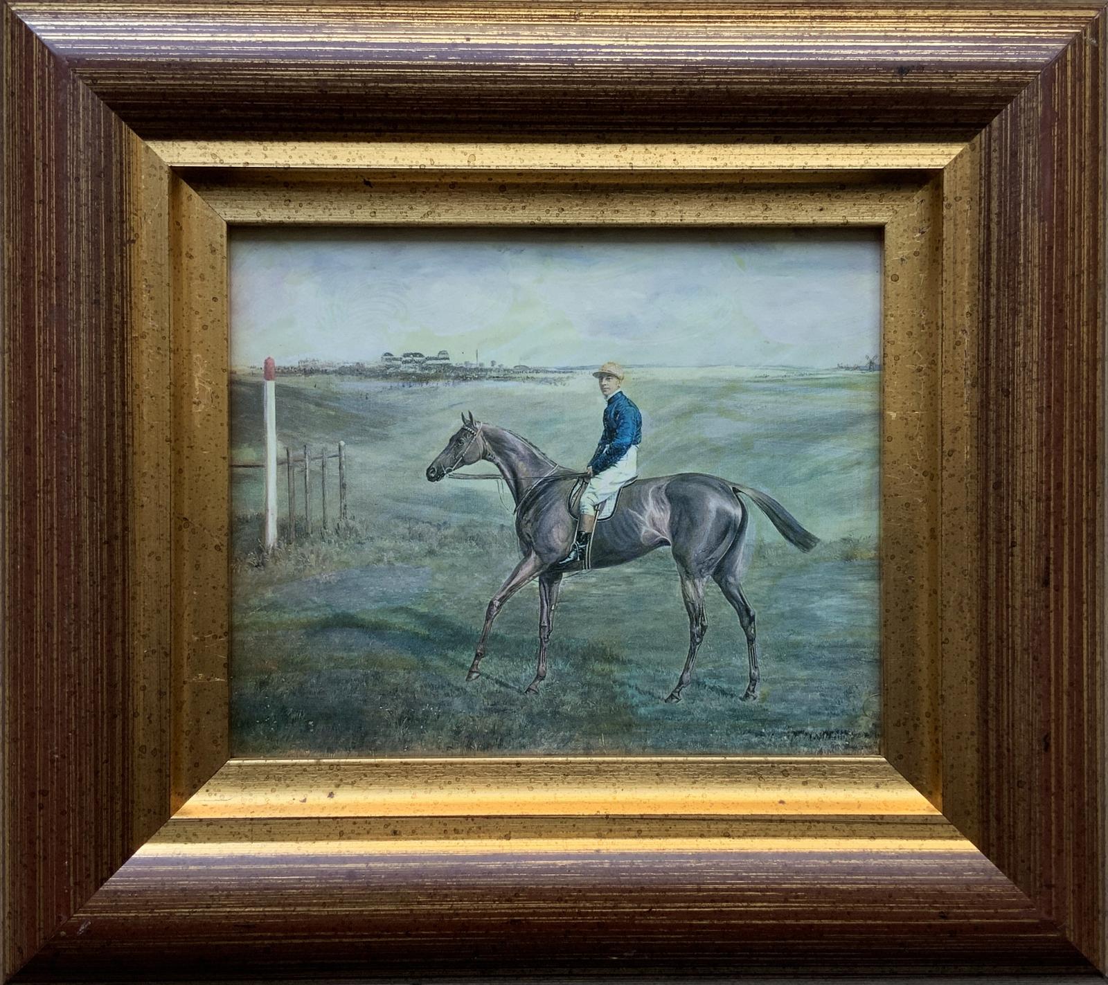 Pair of Miniature Horse Racing Sporting Prints Gilt Frames c.1960 (1 of 9) Pair of Miniature Horse Racing Sporting Prints Gilt Frames c.1960 (1 of 9)