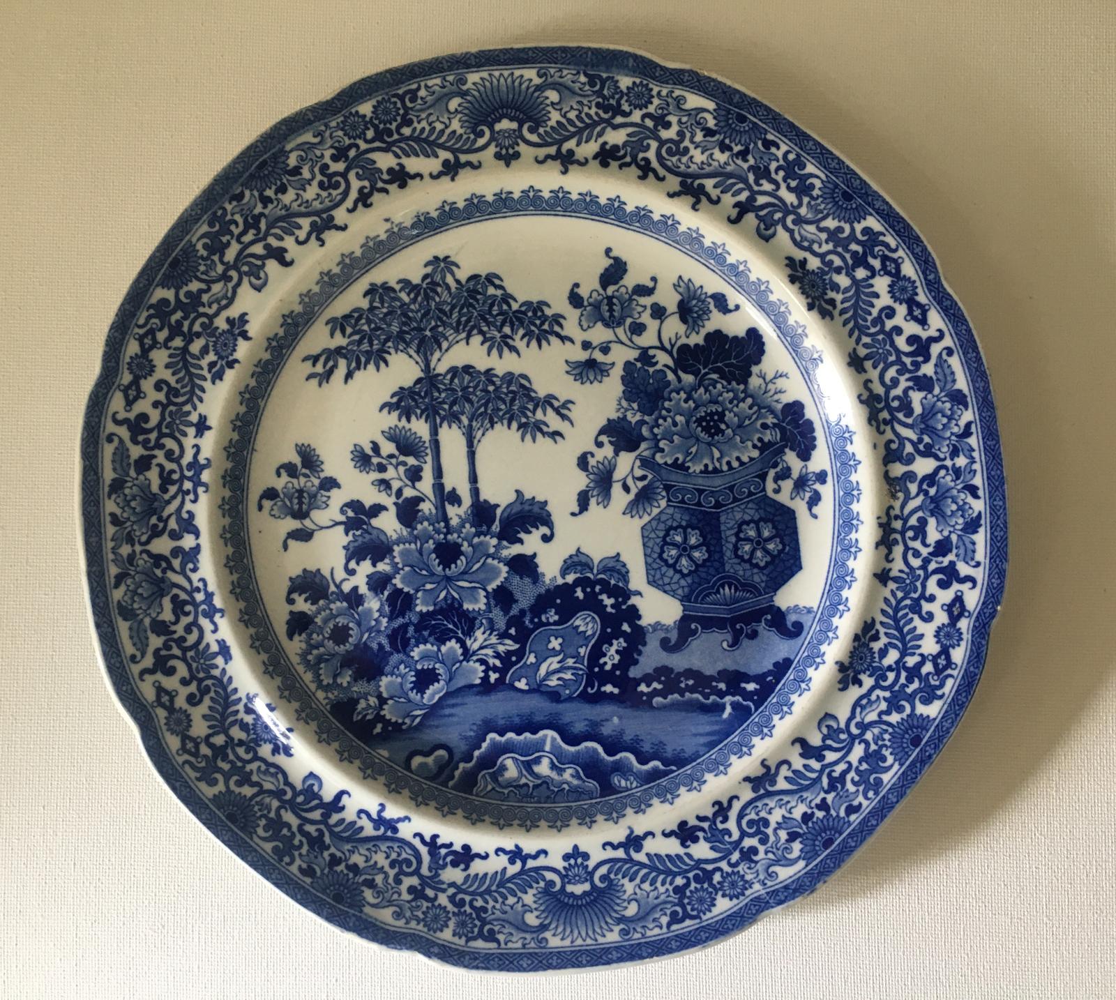 Set of Three Early 19th C Staffordshire Plates (1 of 6)