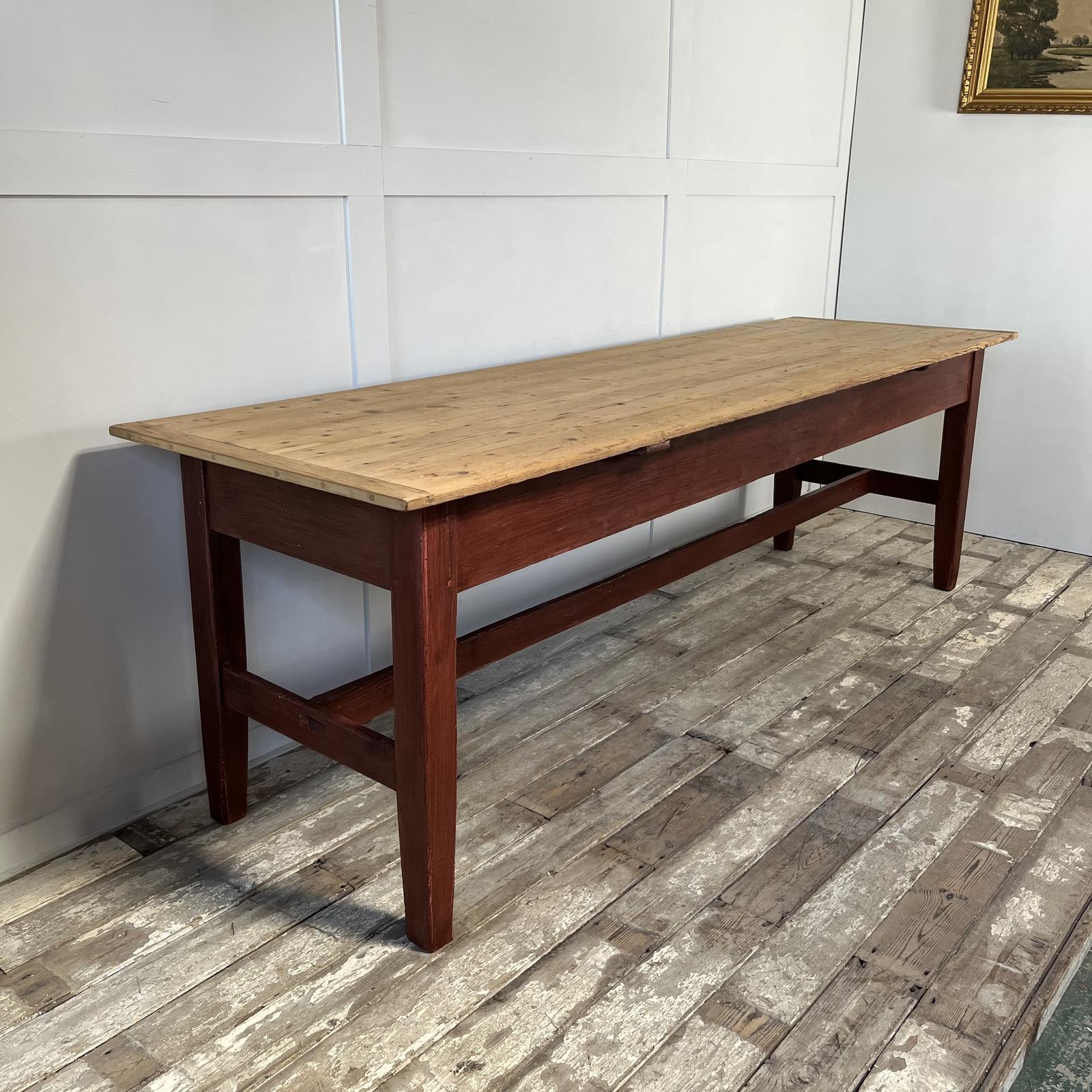 Long 19th Century Welsh Pine Refectory Table (1 of 18) Long 19th Century Welsh Pine Refectory Table (1 of 18)