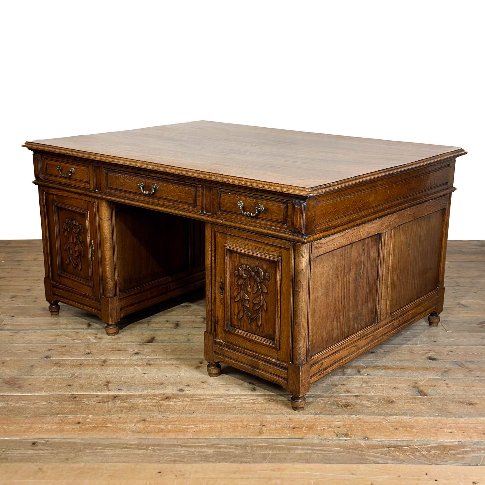 Edwardian Oak Desks - main image