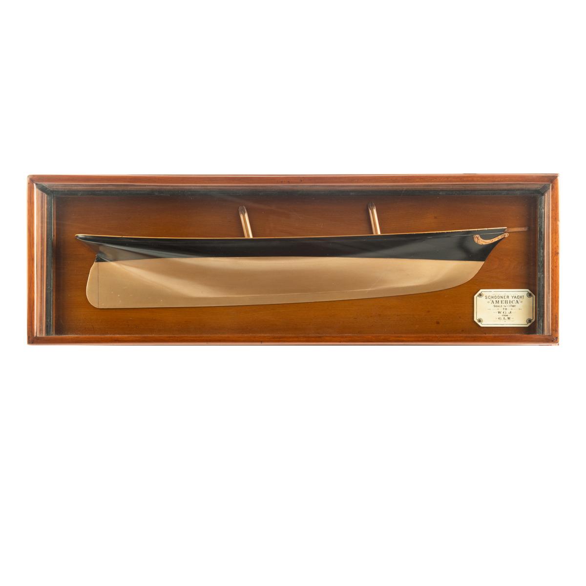 Presentation Model of America’s Cup Winner America by G. L. Watson (1 of 9)