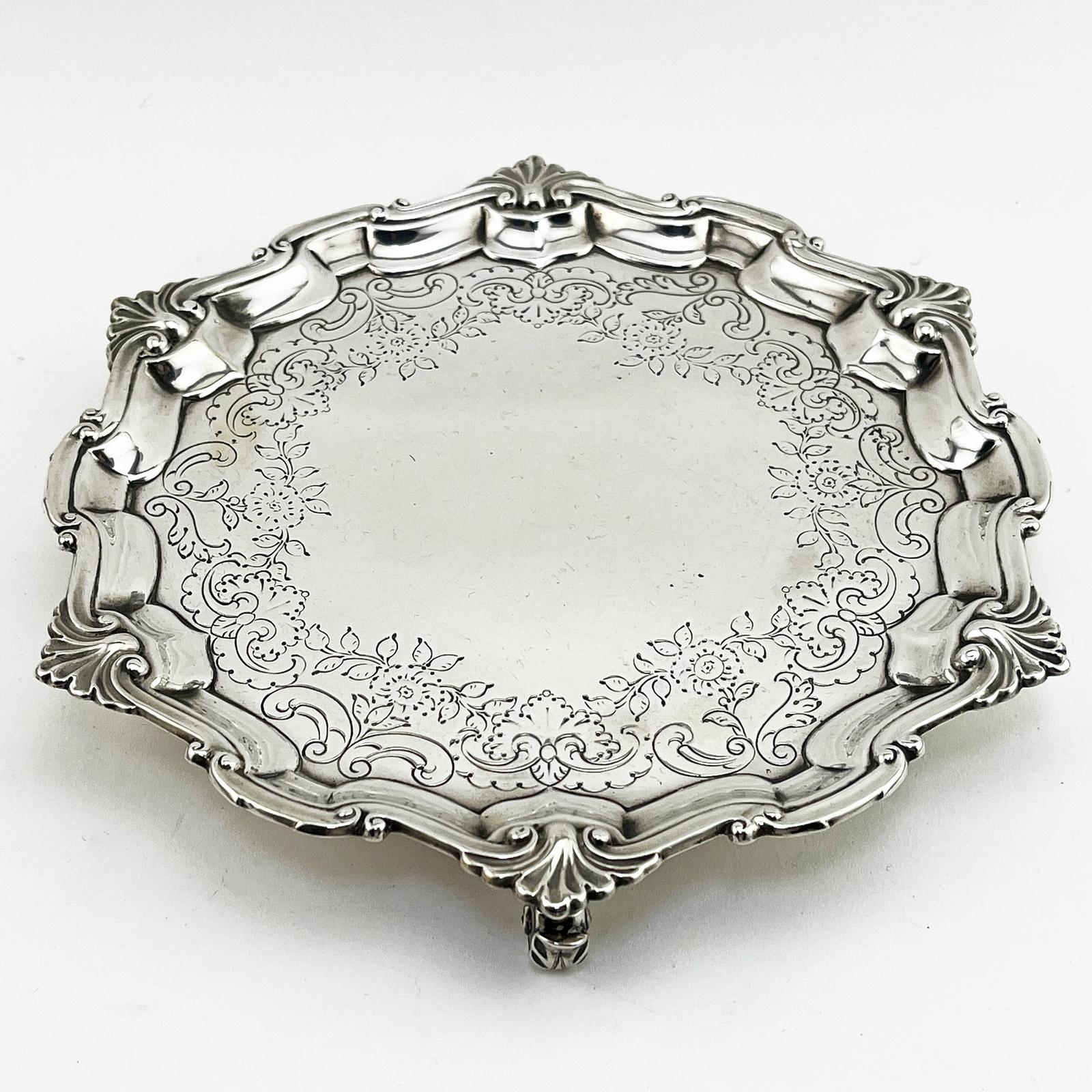 Good Quality Hamilton & Inches Sterling Silver Salver (1 of 7) Good Quality Hamilton & Inches Sterling Silver Salver (1 of 7)