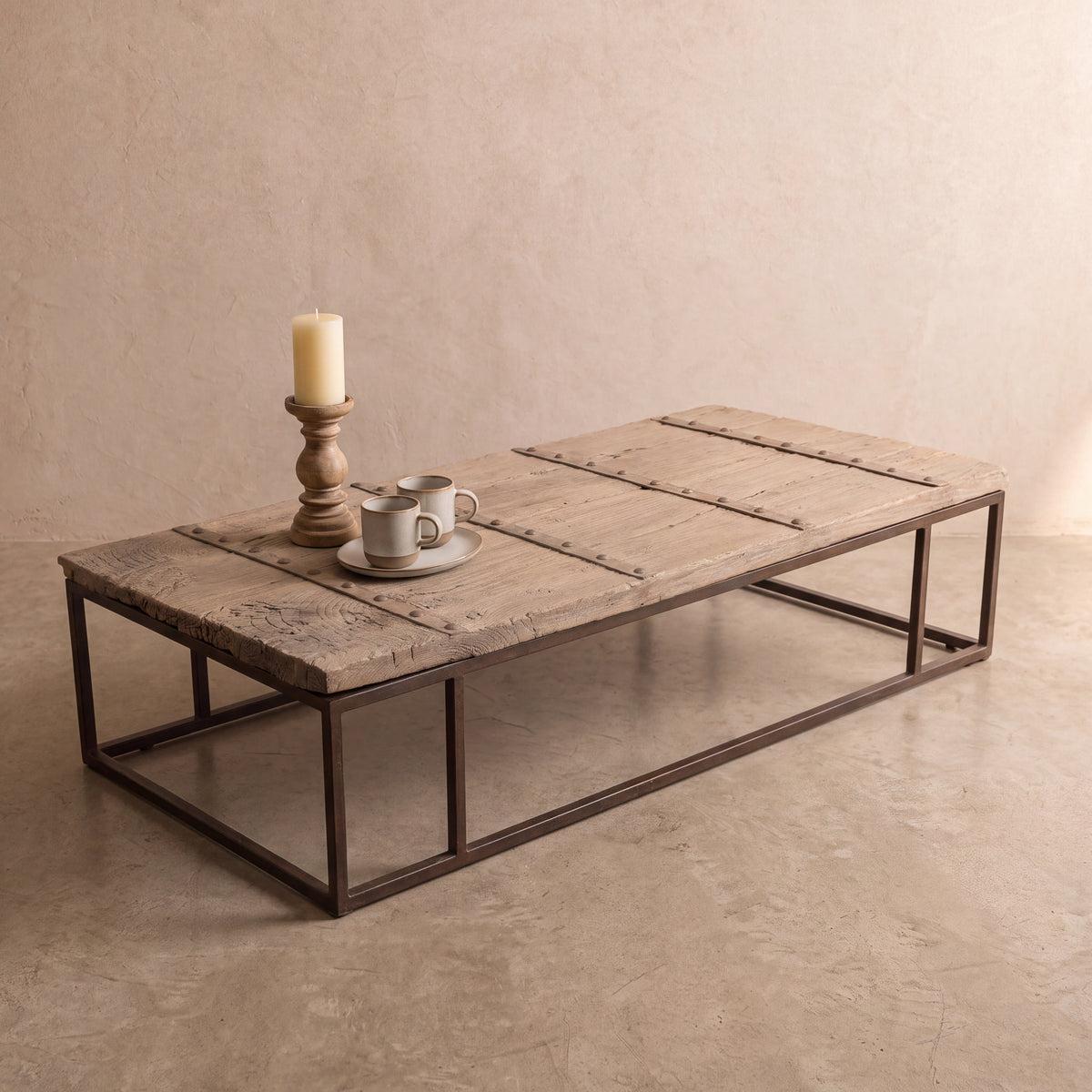 Toby Reclaimed Barn Door Coffee Table (1 of 3) Toby Reclaimed Barn Door Coffee Table (1 of 3)