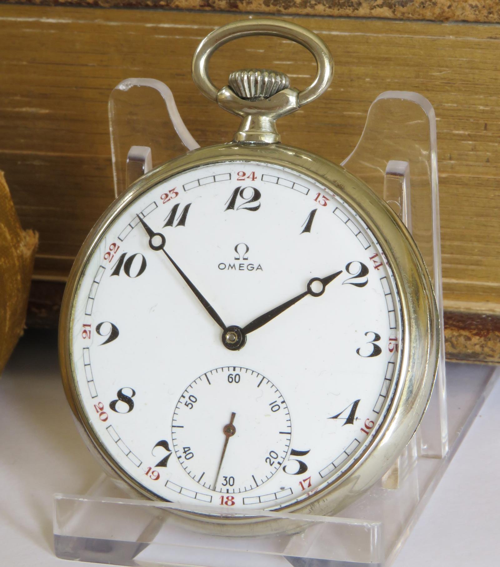 Pocket Watch : Omega Pocket Watch, 1943 (1 of 5) Pocket Watch : Omega Pocket Watch, 1943 (1 of 5)