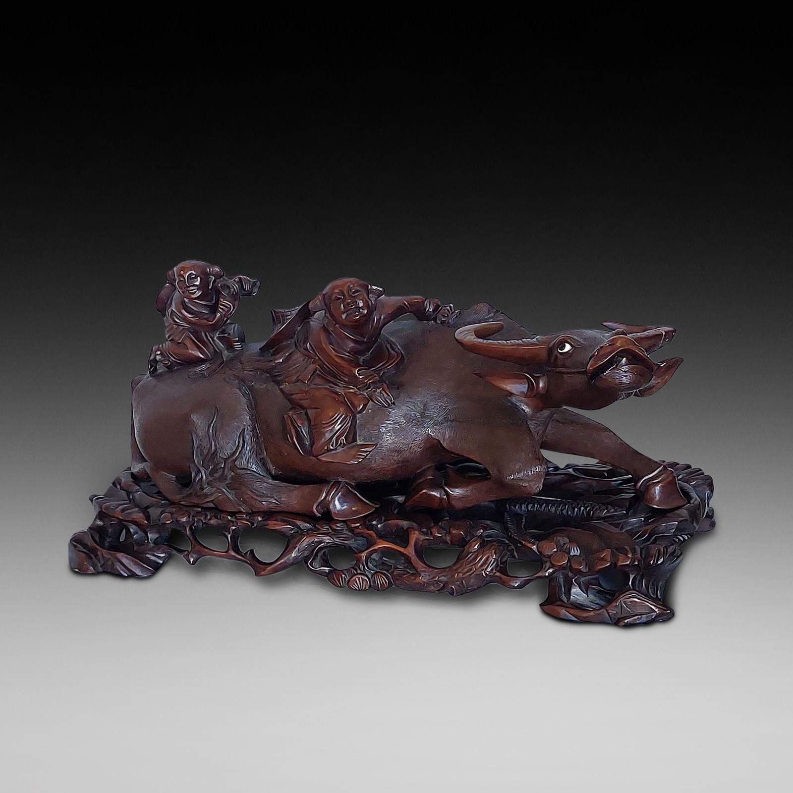 19th Century Chinese Root Wood Carving (1 of 10)