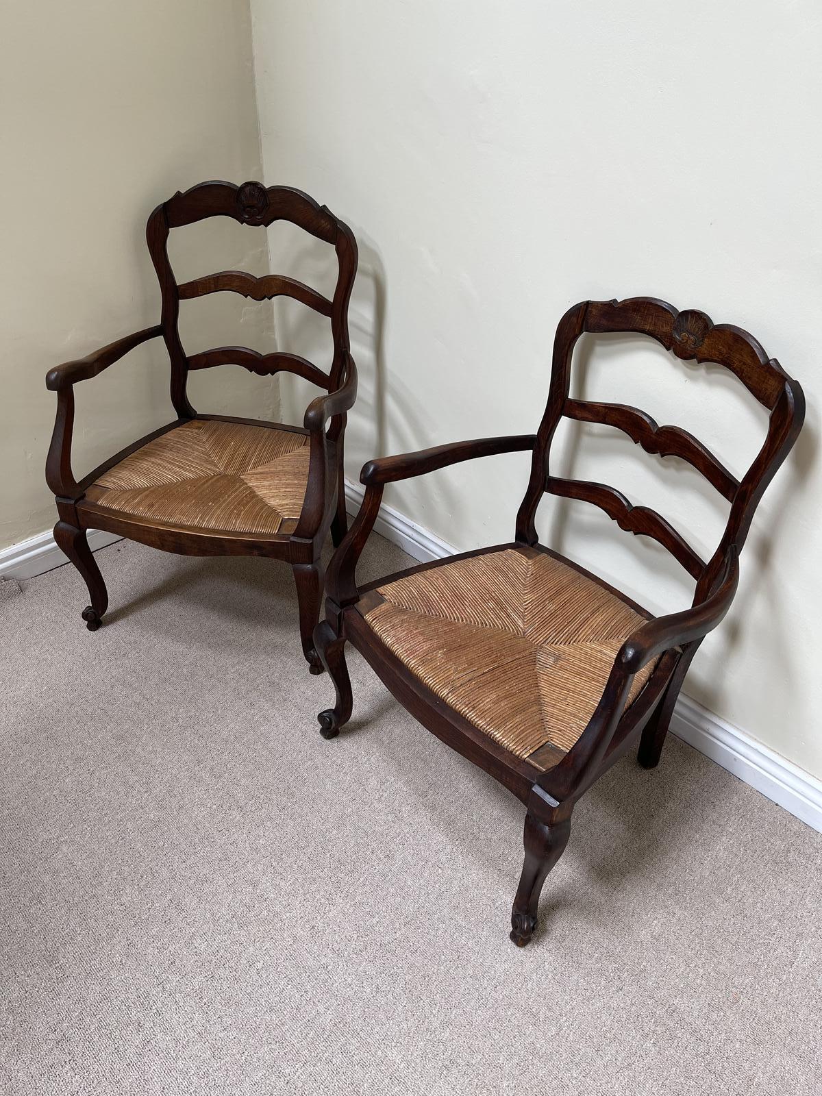 Pair of Provencal Armchairs (1 of 10)