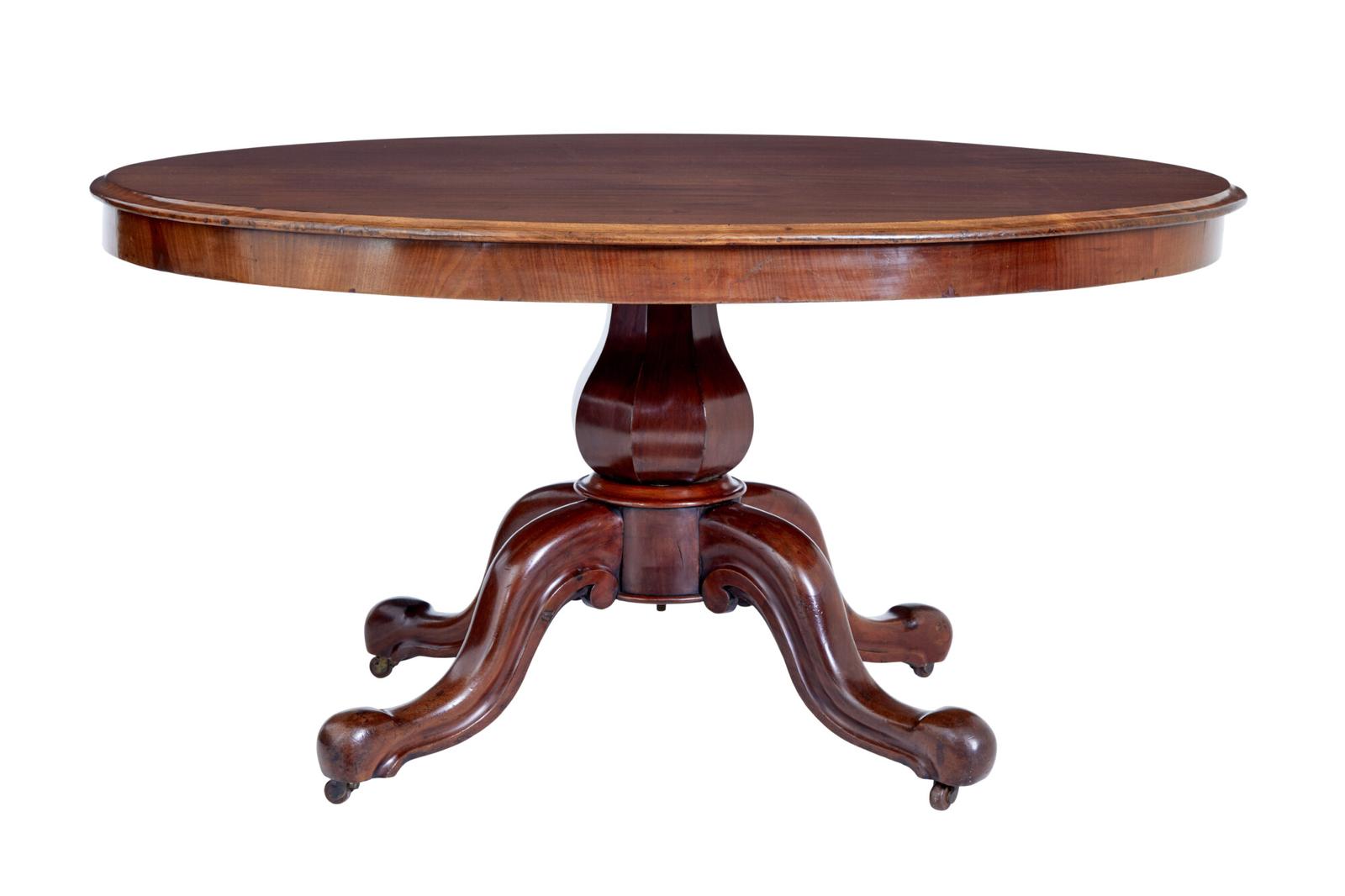 Victorian 19th Century Mahogany Breakfast Table (1 of 8) Victorian 19th Century Mahogany Breakfast Table (1 of 8)