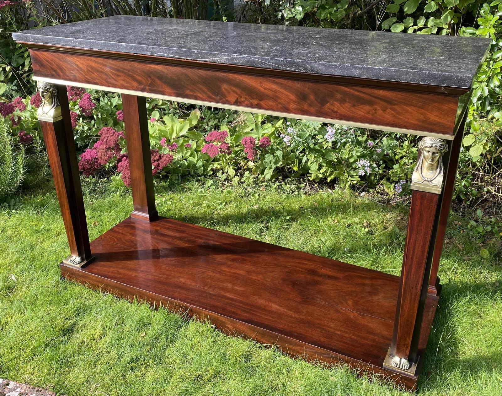 Large French Empire Console Table (1 of 8)