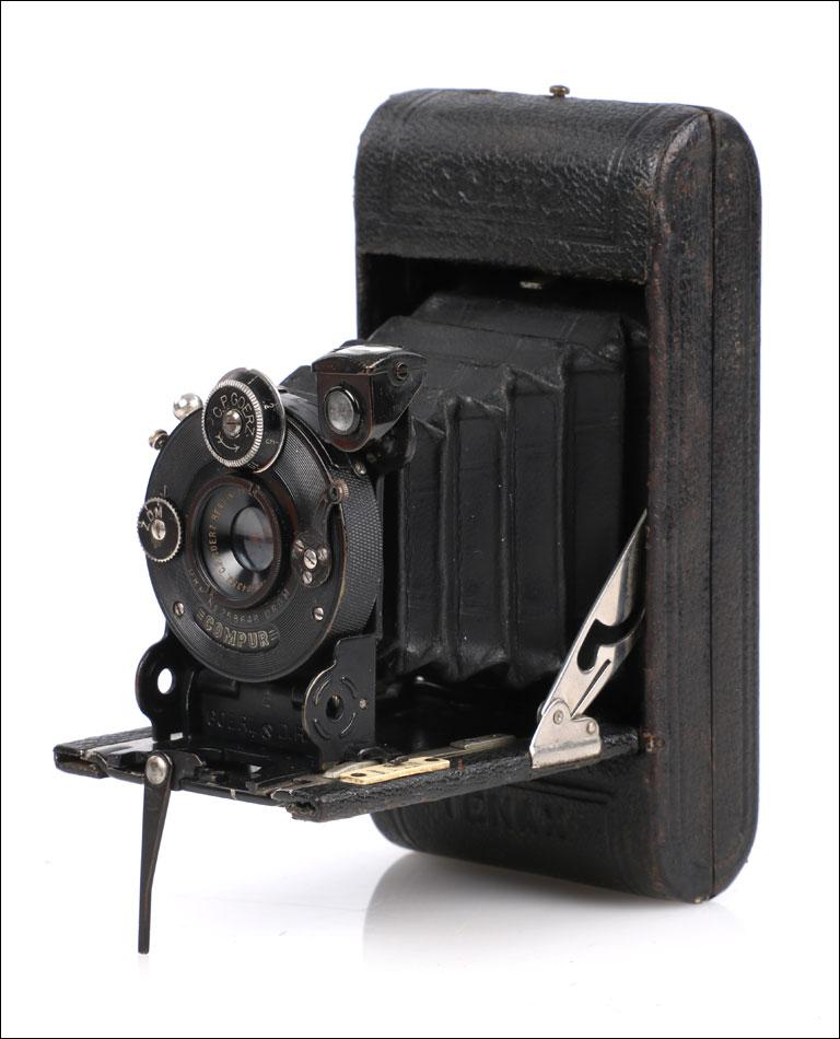 Antique Folding Camera C.P. Goerz Roll-Tenax, Germany 1910–1922 (1 of 11)