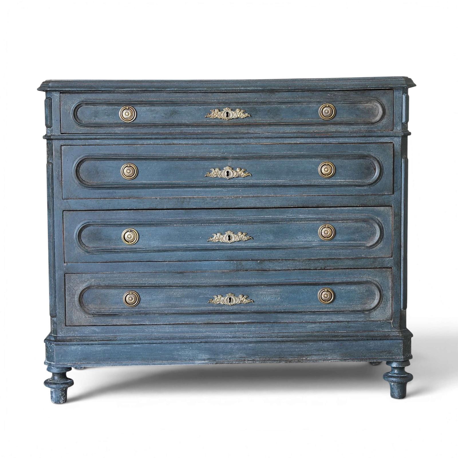 European 20th Century Painted Furniture Chest of Drawers - main image