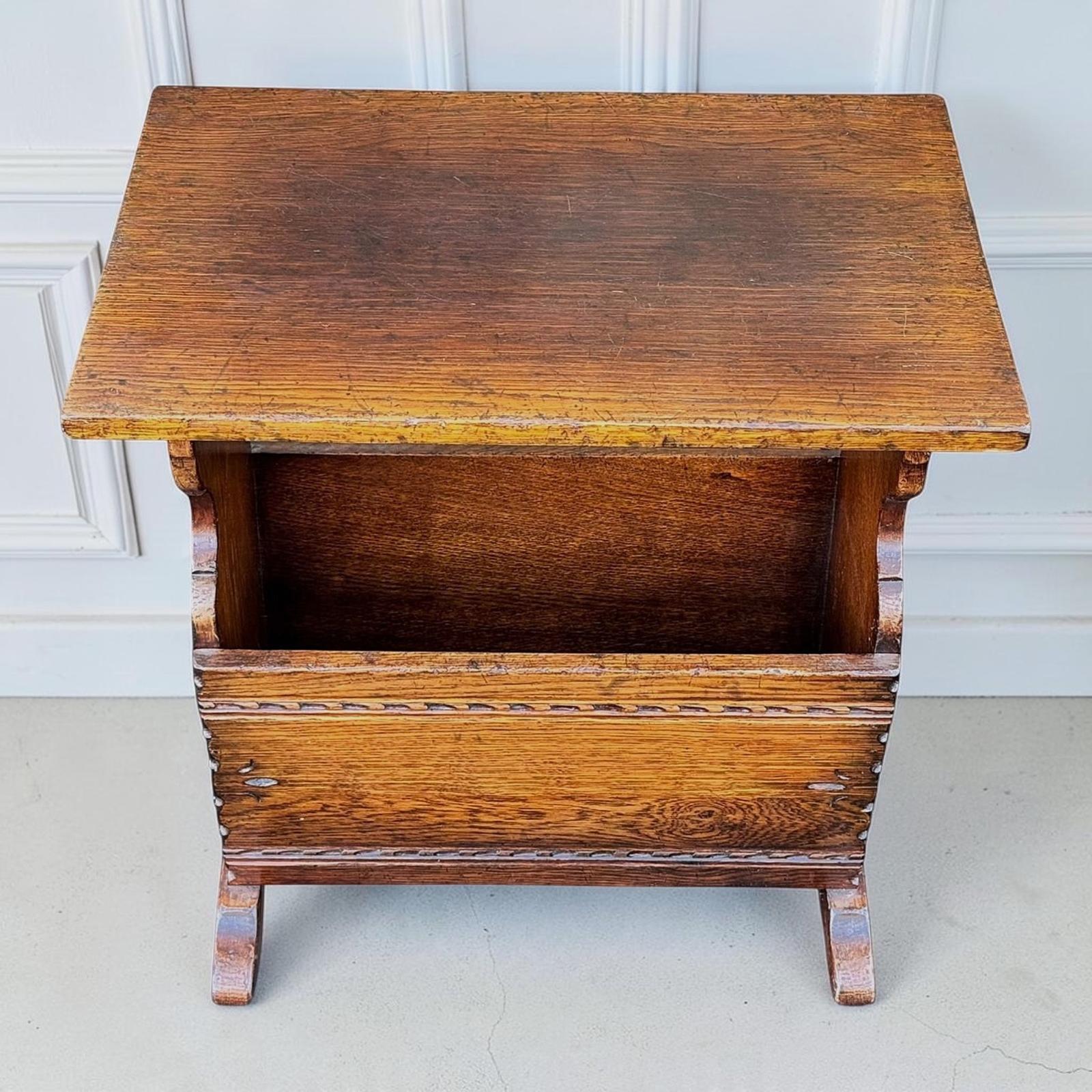 Titchmarsh & Goodwin Oak Magazine Table / End Table / Coffee Table (1 of 9) Titchmarsh & Goodwin Oak Magazine Table / End Table / Coffee Table (1 of 9)