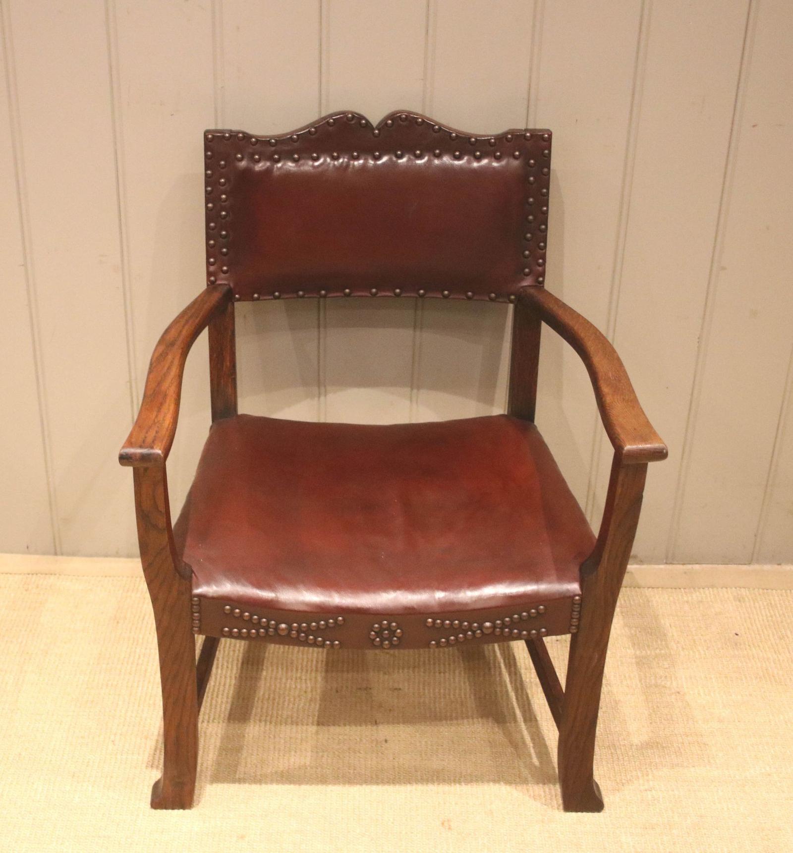 Low Leather Fireside Chair (1 of 11) Low Leather Fireside Chair (1 of 11)