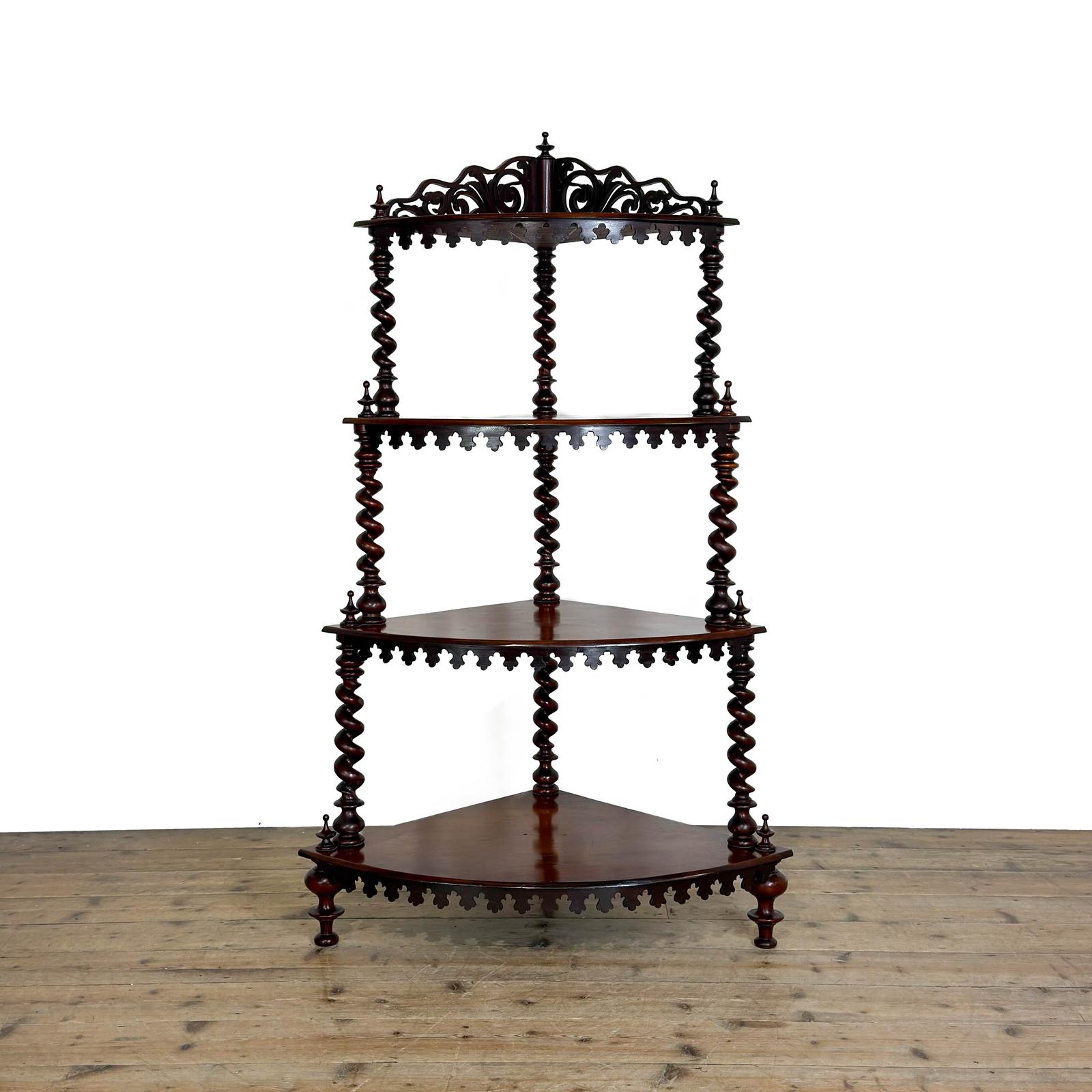 Antique Victorian Mahogany Corner Whatnot (1 of 11) Antique Victorian Mahogany Corner Whatnot (1 of 11)