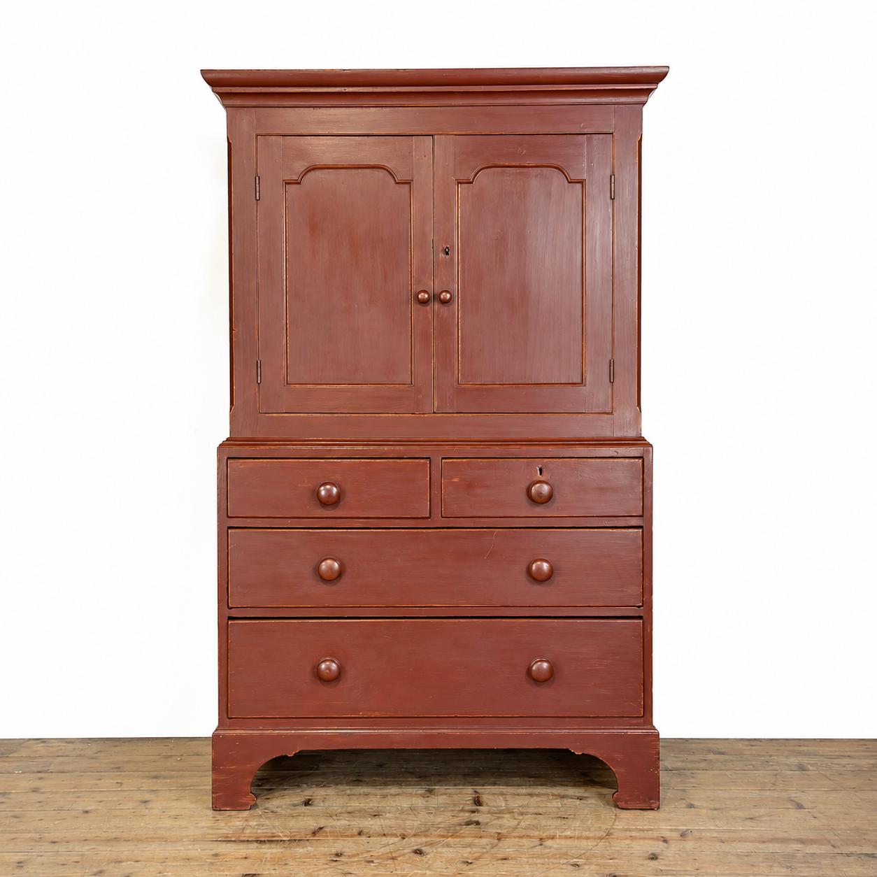 Antique Victorian Painted Housekeeper’s Cupboard (1 of 13) Antique Victorian Painted Housekeeper’s Cupboard (1 of 13)
