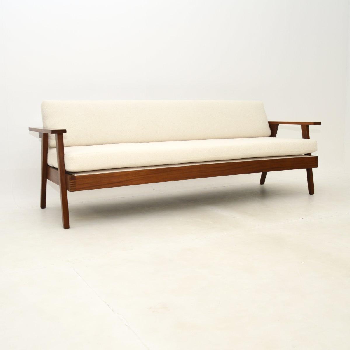Vintage Sofa Bed in Solid Afromosia Wood (1 of 9) Vintage Sofa Bed in Solid Afromosia Wood (1 of 9)