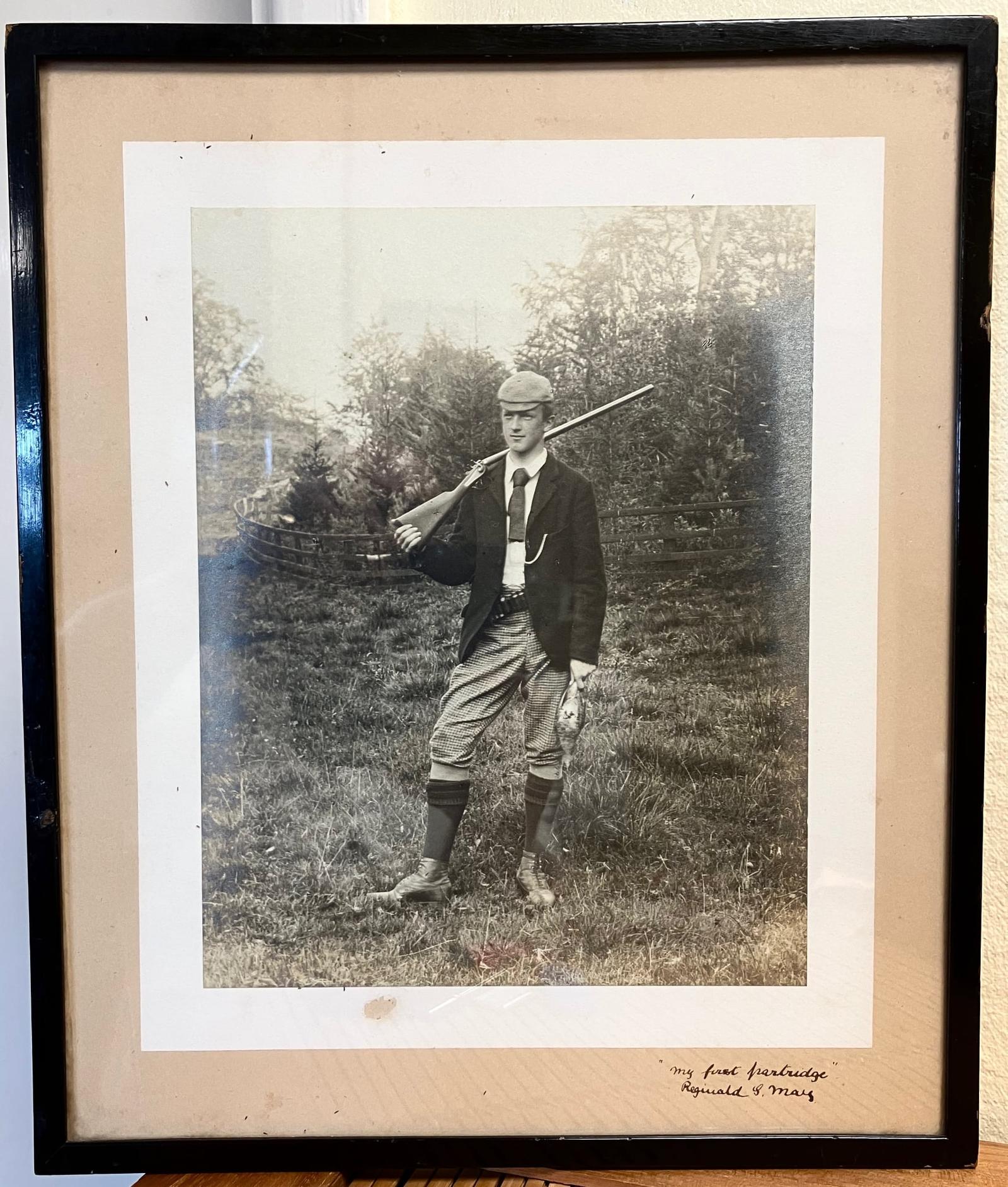 Antique Country House Shooting Photograph of My First Partridge Framed (1 of 4) Antique Country House Shooting Photograph of My First Partridge Framed (1 of 4)