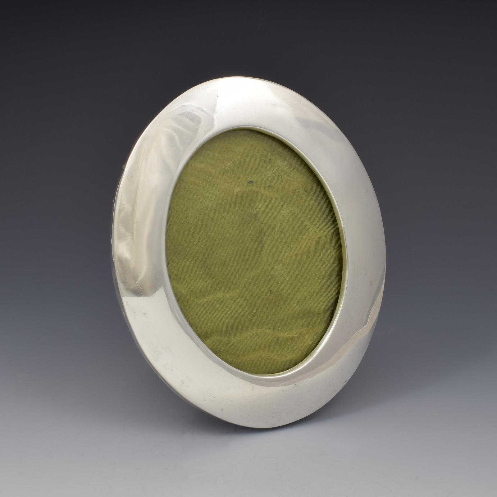 Edwardian Oval Silver Photo Photograph Frame (1 of 6)